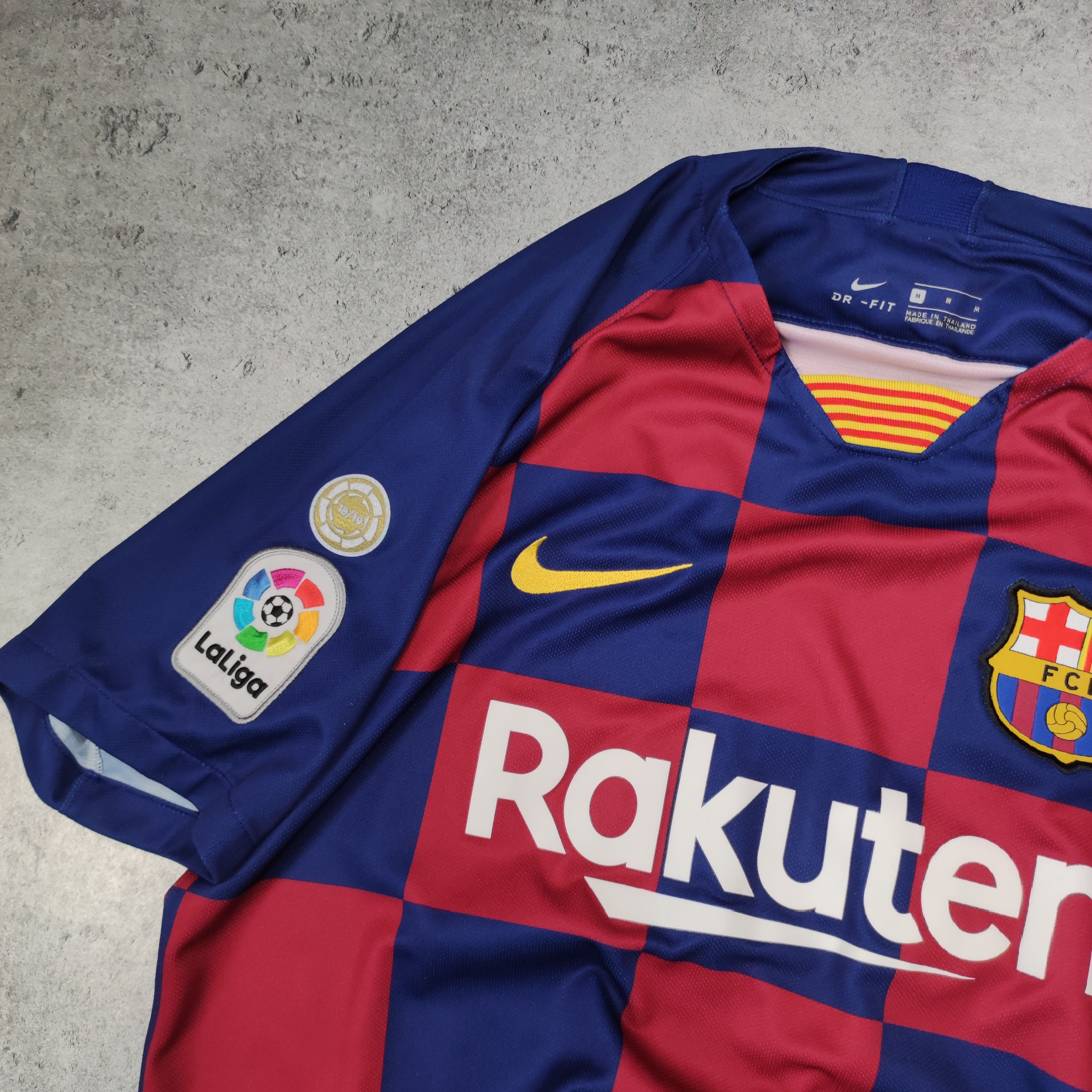 Nike RARE 2018/19 Leo Messi #10 FC Barcelona Home Jersey Size US M / EU 48-50 / 2 - 5 Thumbnail
