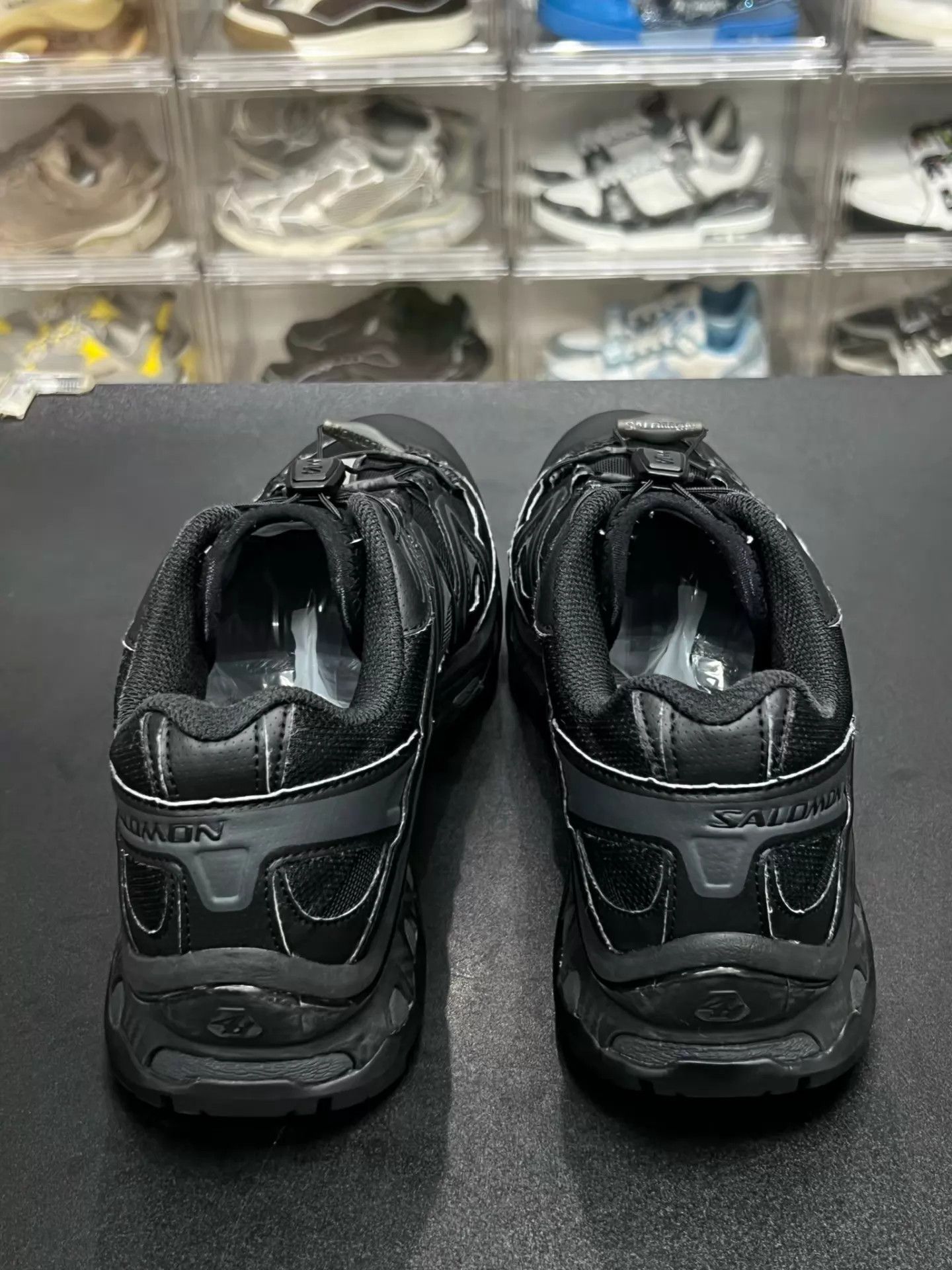 Salomon Salomon XT-Quest Black Running Shoes 41 (Like New, Box) Size US 8 / EU 41 - 7 Thumbnail