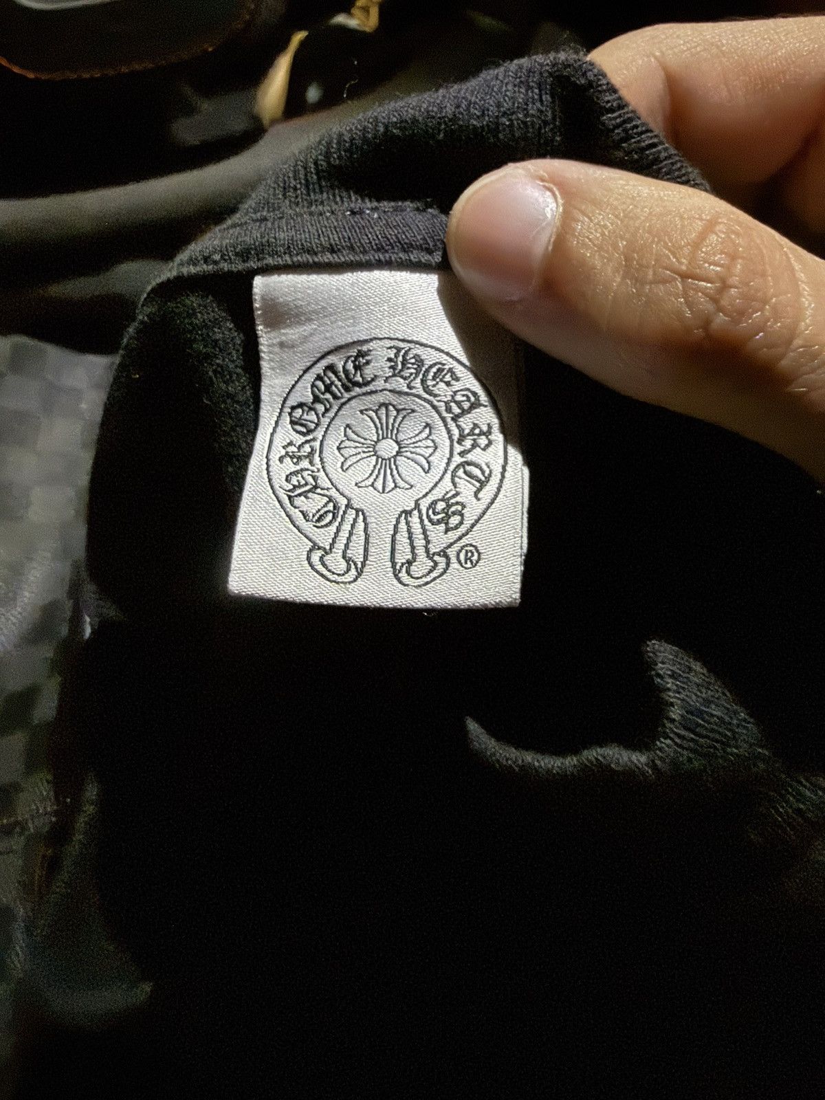 Chrome Hearts Chrome Hearts Vintage Blue Floral Plus Cross Tee Size US S / EU 44-46 / 1 - 4 Thumbnail