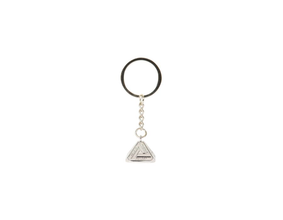 Palace PALACE TRI-FERG 3D KEYRING SILVER | Grailed