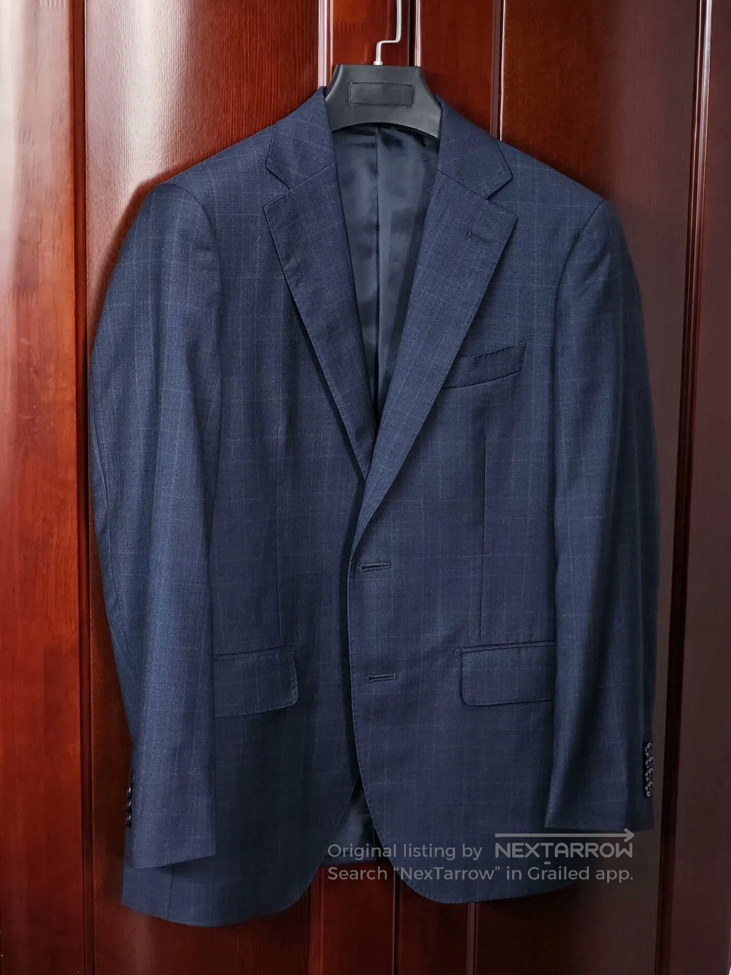 Custom Loro Piana Wool Suit Jacket.