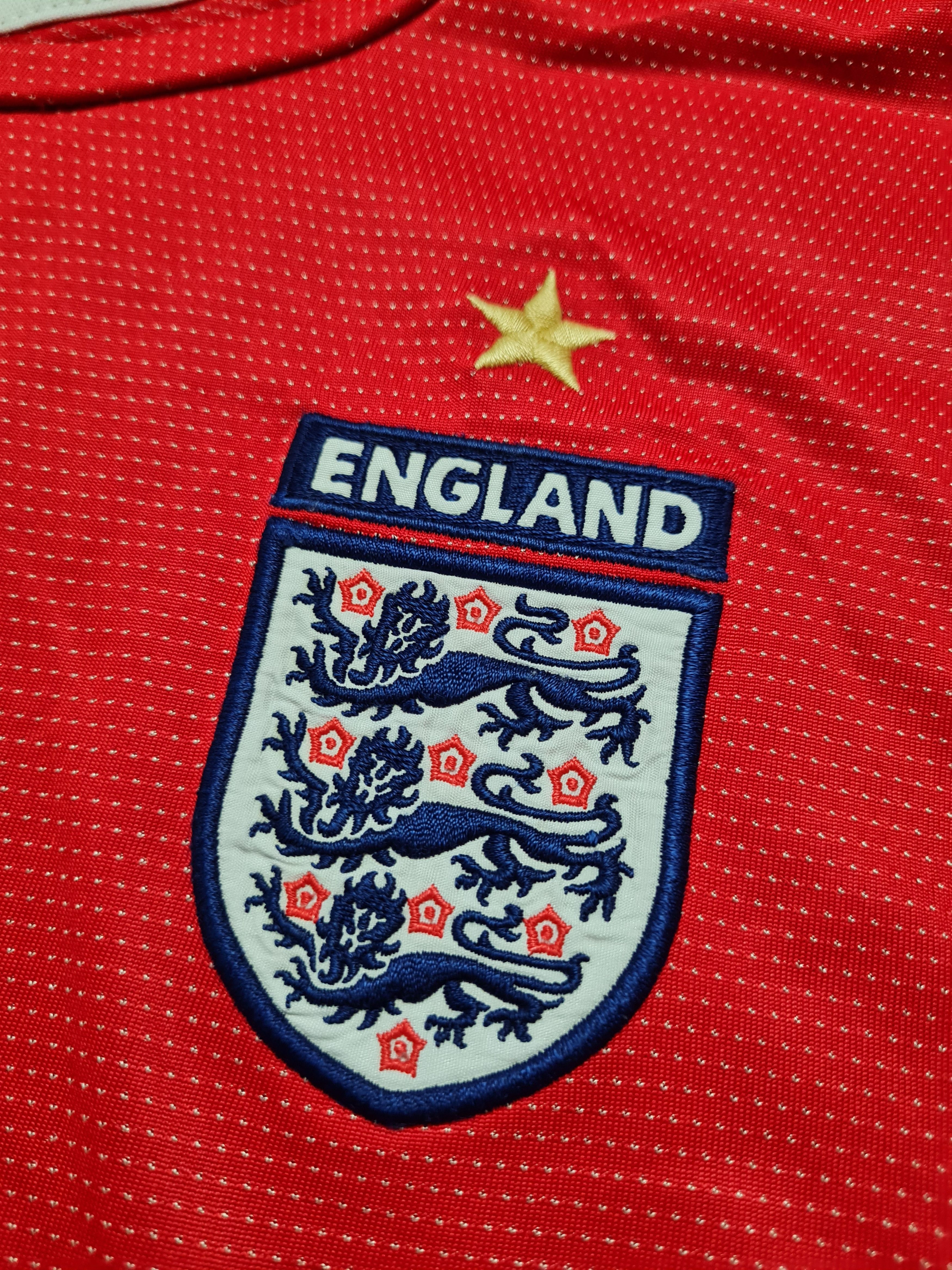 Umbro Soccer Shirt England Umbro 2004/05 Away Football Jersey Kit Size US L / EU 52-54 / 3 - 7 Thumbnail