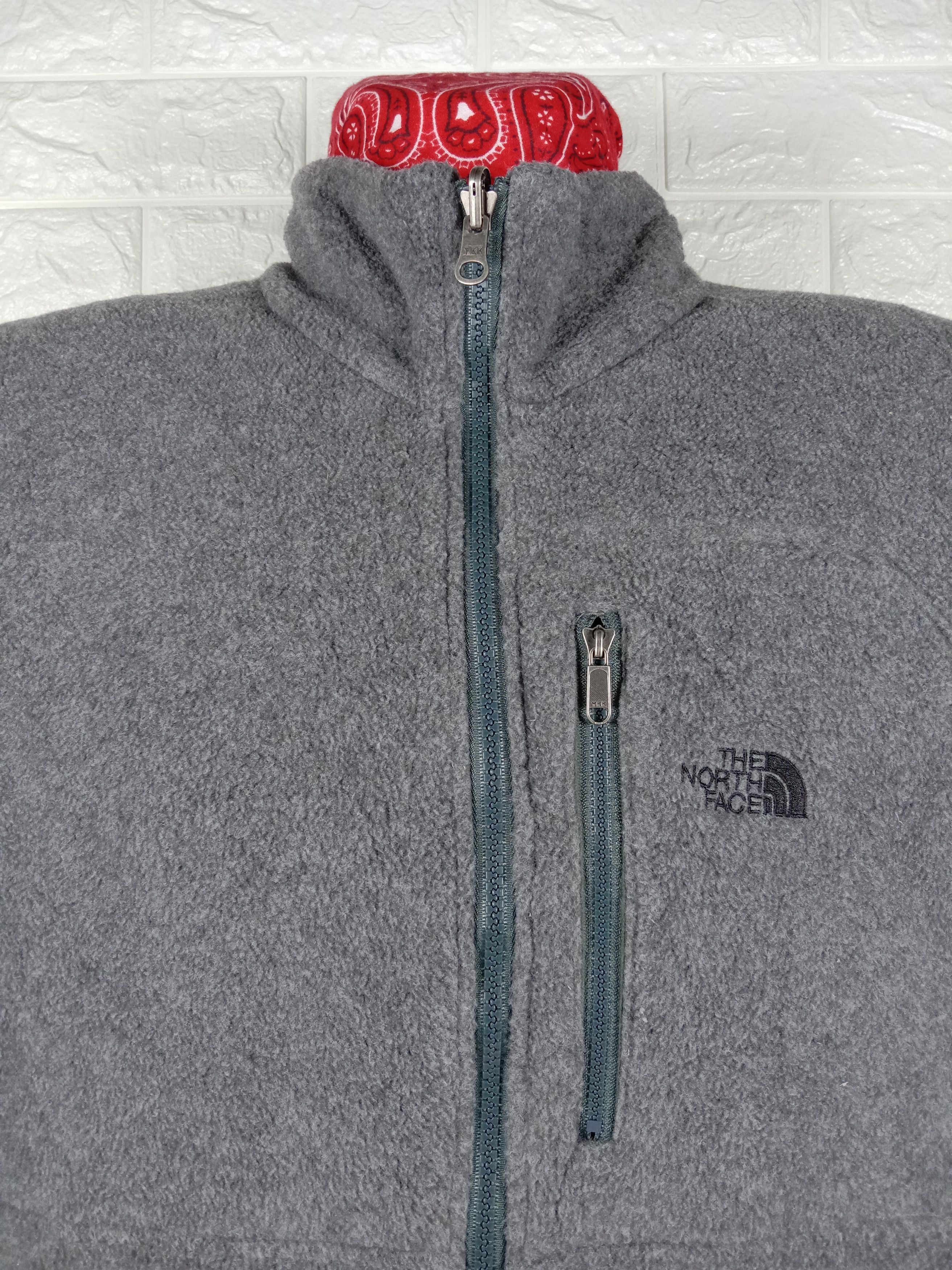 Polartec × The North Face The North Face Polartex Grey Fleece Vest Size US L / EU 52-54 / 3 - 5 Thumbnail