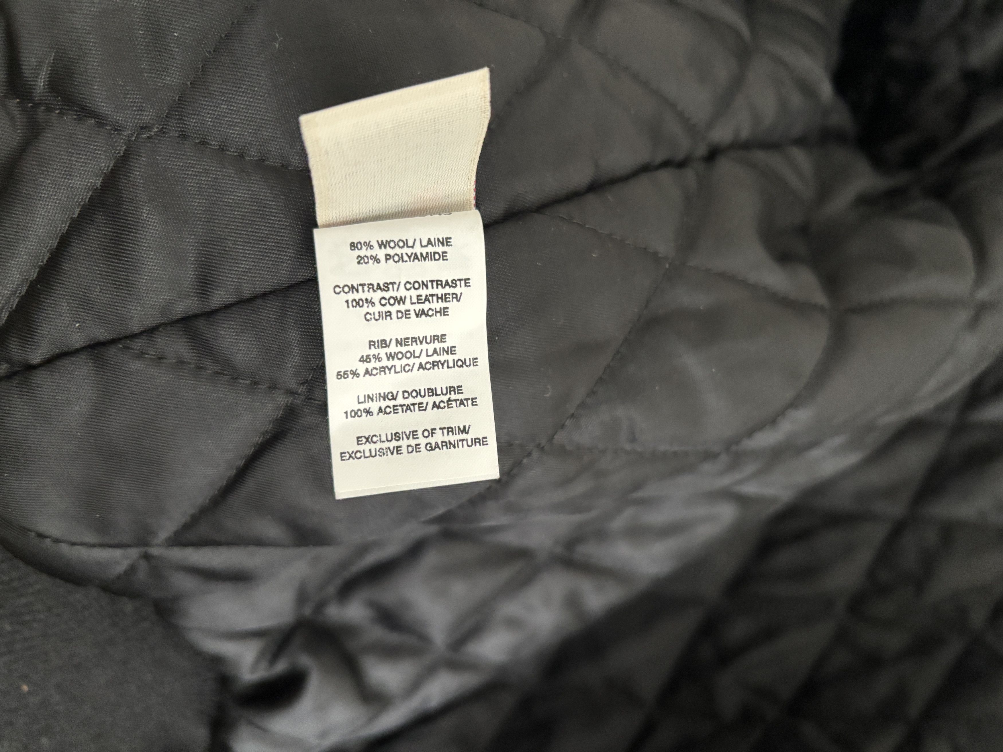 Golden Bear $850 Reigning Champ Leather Wool Varsity Jacket -S /M Size US M / EU 48-50 / 2 - 8 Thumbnail