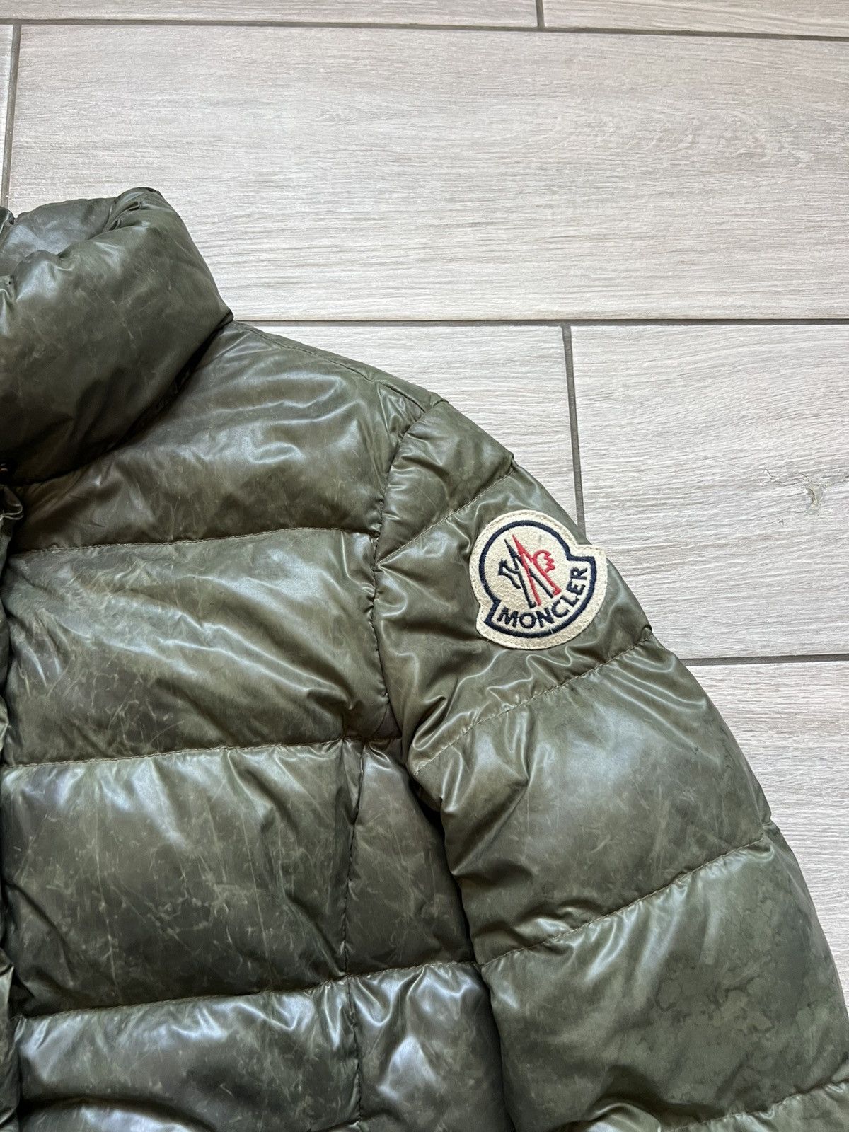 Moncler Moncler Puffer Jacket Green Large Used Size L / US 10 / IT 46 - 3 Thumbnail