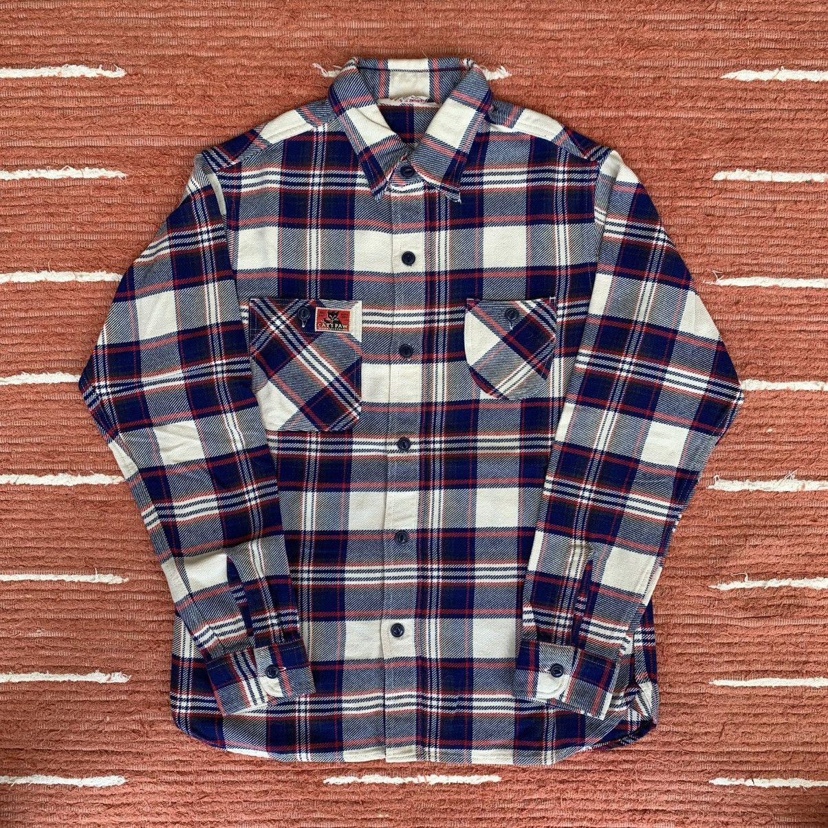 CAT'S PAW Cat’s Paw Work Heavy Flannel by Toyo Enterprises Size US S / EU 44-46 / 1 - 1 Thumbnail