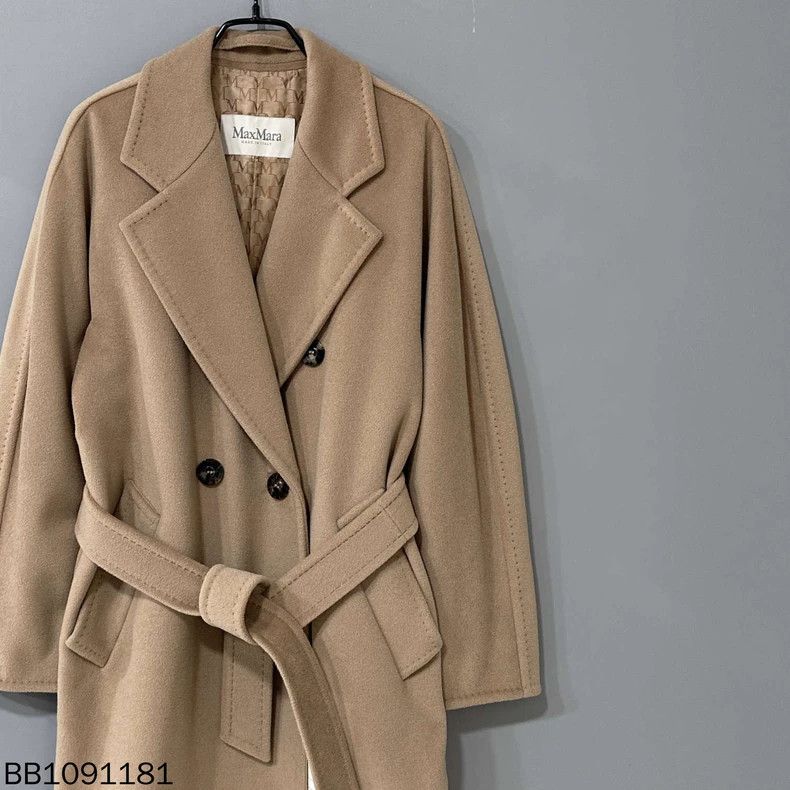 Max Mara Max Mara 101801 Coat Camel Size S / US 4 / IT 40 - 2 Thumbnail