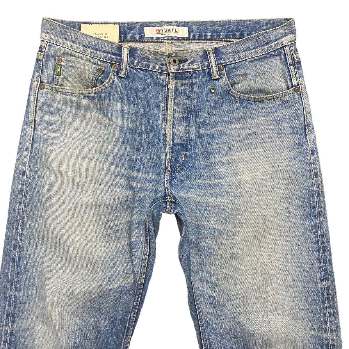 FDMTL FDMTL Denim Selvedge Jeans Distressed Size US 34 / EU 50 - 3 Thumbnail