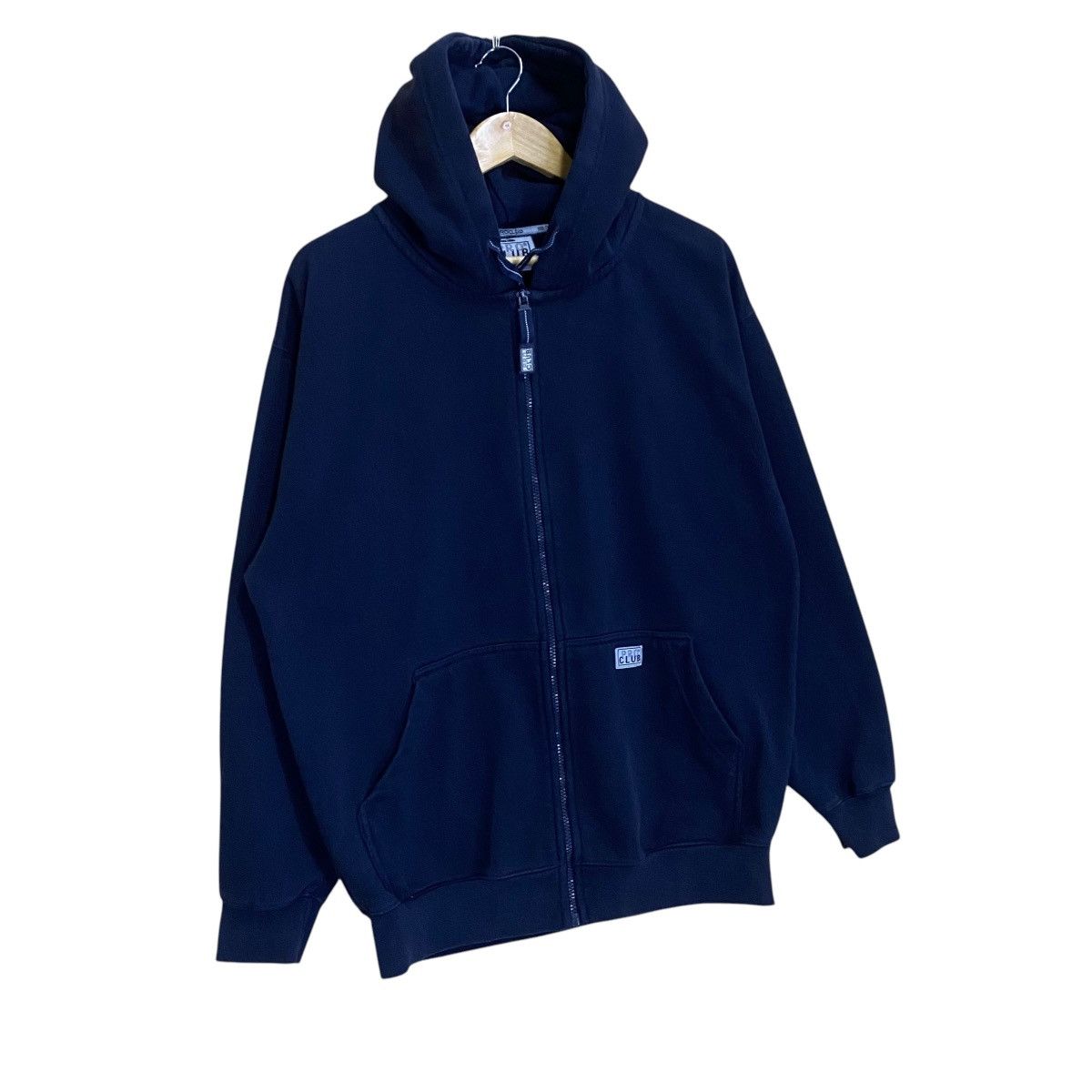 Pro Player Vintage 90’s Pro Club Plain Zipper Hoodie Size US L / EU 52-54 / 3 - 2 Thumbnail