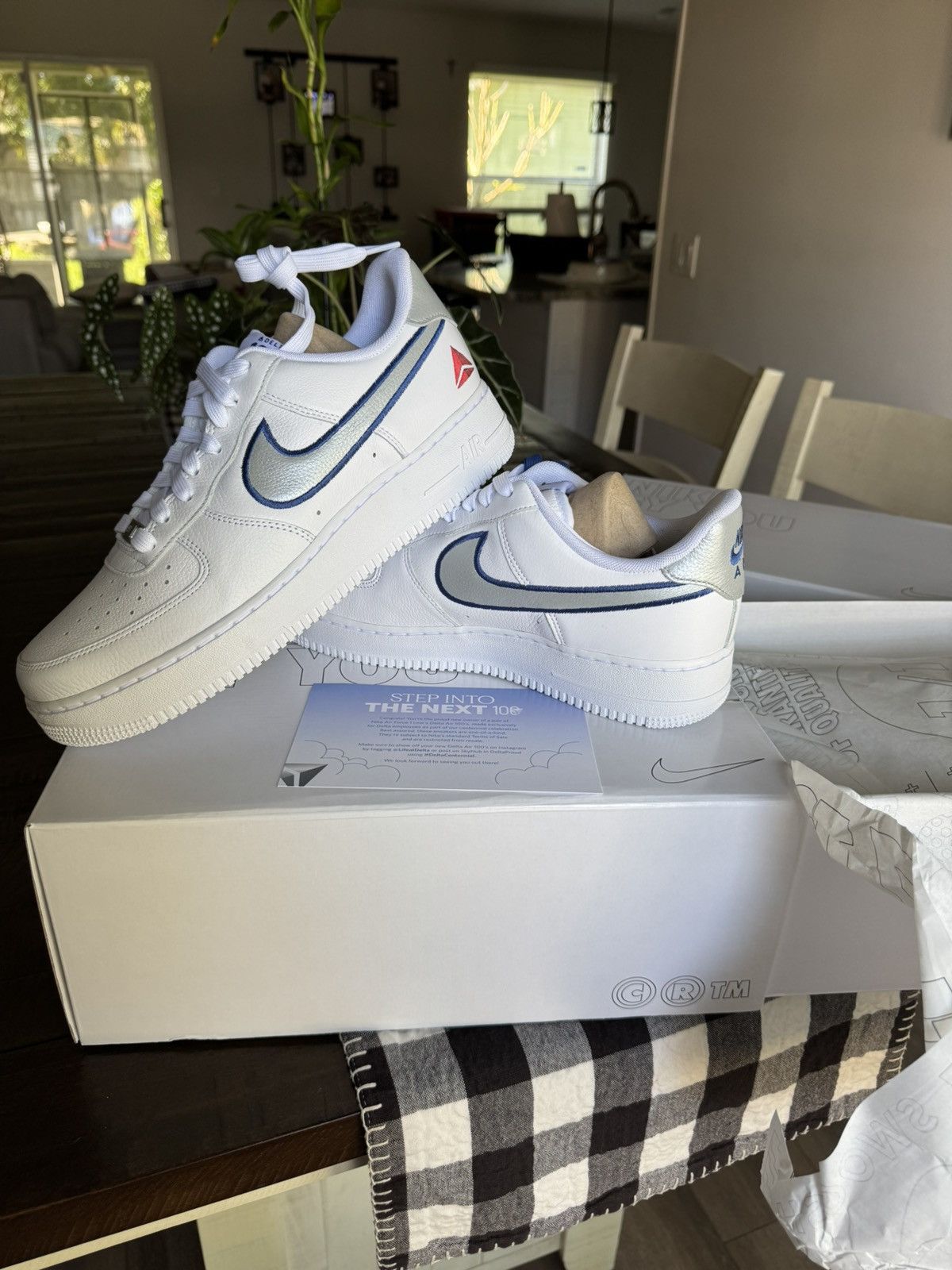 Nike Nike air force 1 x delta 100 Size US 9.5 / EU 42-43 - 4 Thumbnail
