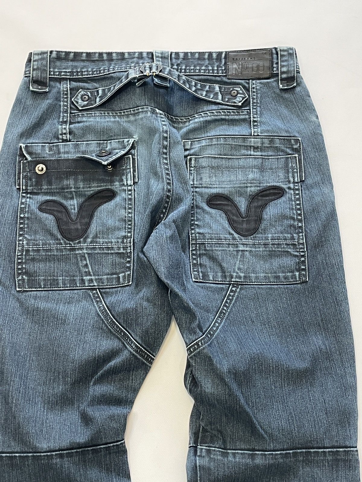 Voi Jeans Voi Jeans "No. 89" Engineering Denim – Y2K Archive & Fit 🛠️⛓️ Size US 34 / EU 50 - 5 Thumbnail