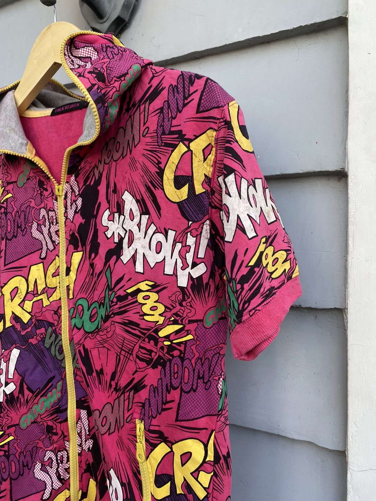Japanese Brand Lock Heaven Aop Double Zip Hoodie Comic Marvel Style Japan Size US M / EU 48-50 / 2 - 4 Thumbnail