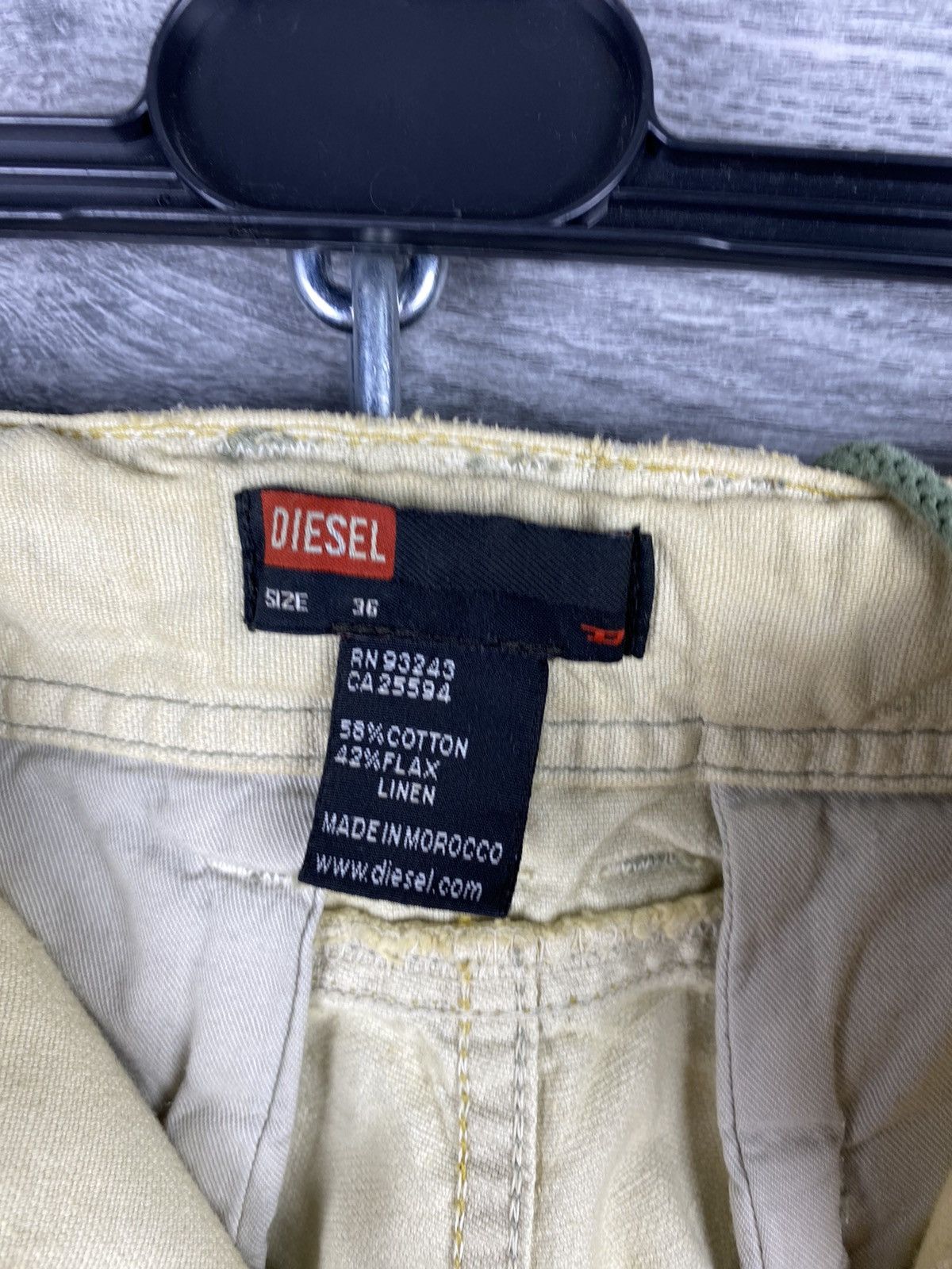 Diesel Mens Vintage Diesel Avant Garde Baggy Pants Size US 36 / EU 52 - 9 Thumbnail