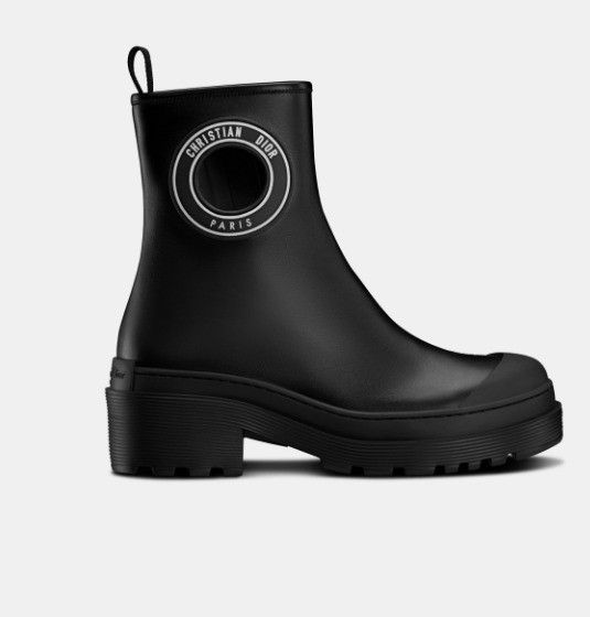 o1w1db10924 Symbol Ankle Boot in Black