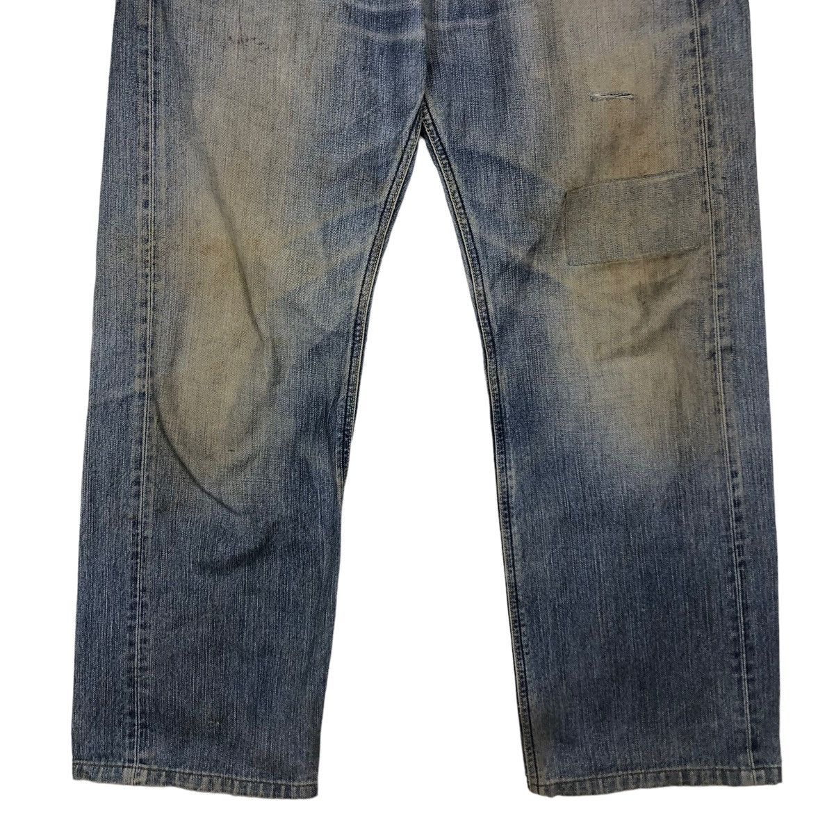 Japanese Brand 🔥VINTAGE SELVEDGES DENIM JEANS LEE USA Size US 34 / EU 50 - 5 Thumbnail