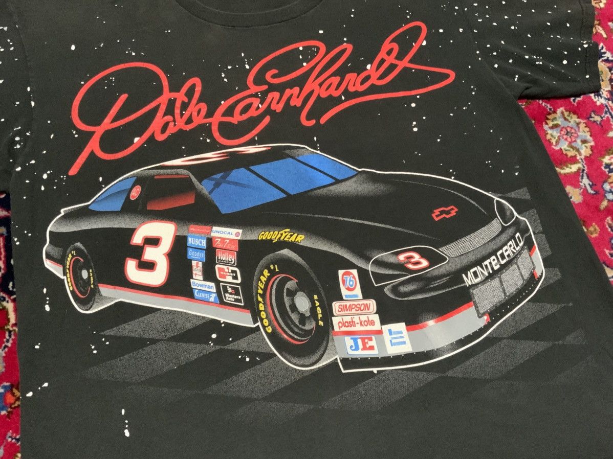 Nutmeg Vtg Dale Earnhardt Mens Sz XL The Intimidator All Over Size US XL / EU 56 / 4 - 2 Thumbnail