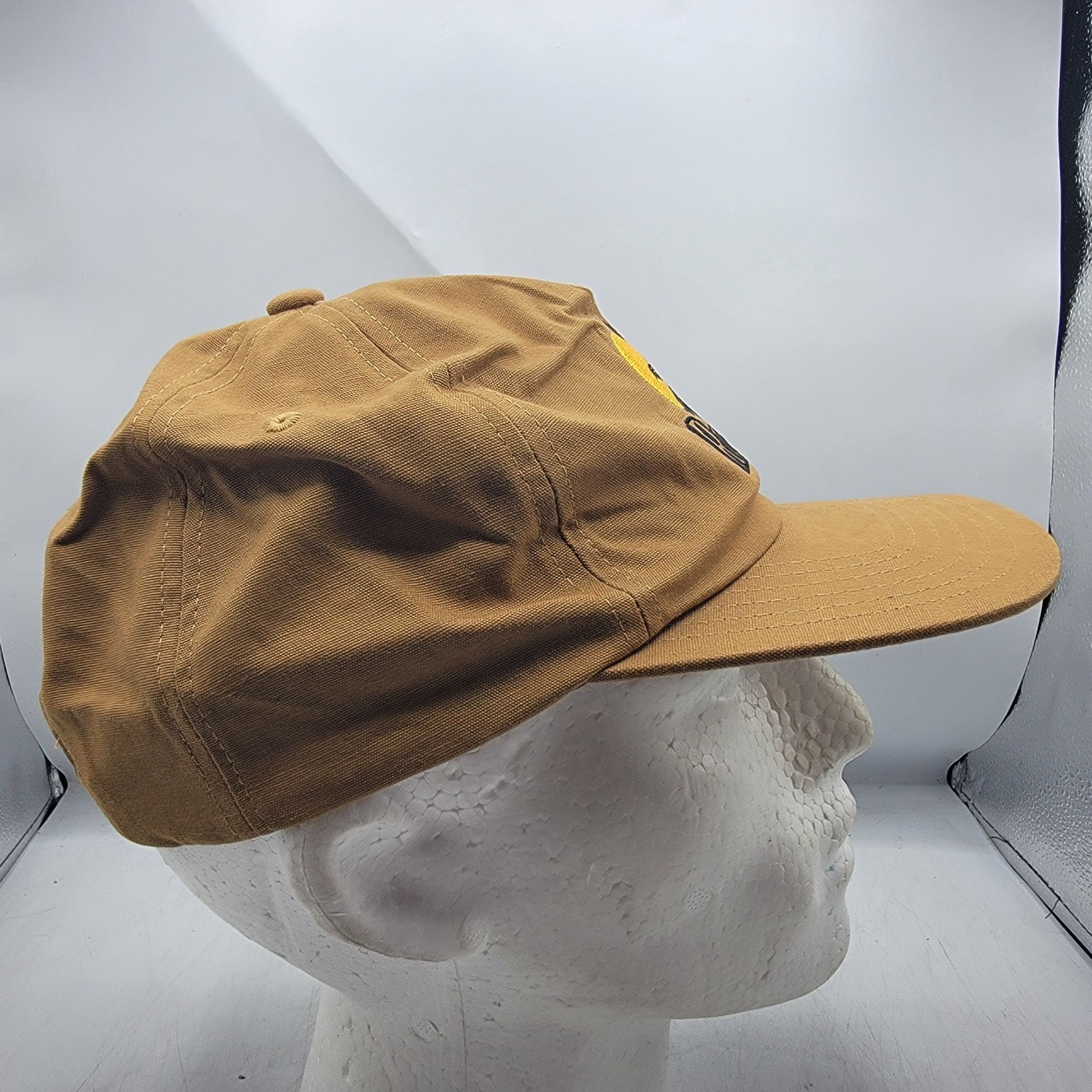 Roark Roark Mens Brown Messenger 5 Panel Snapback Hat Outdoors Cas Size ONE SIZE - 4 Thumbnail