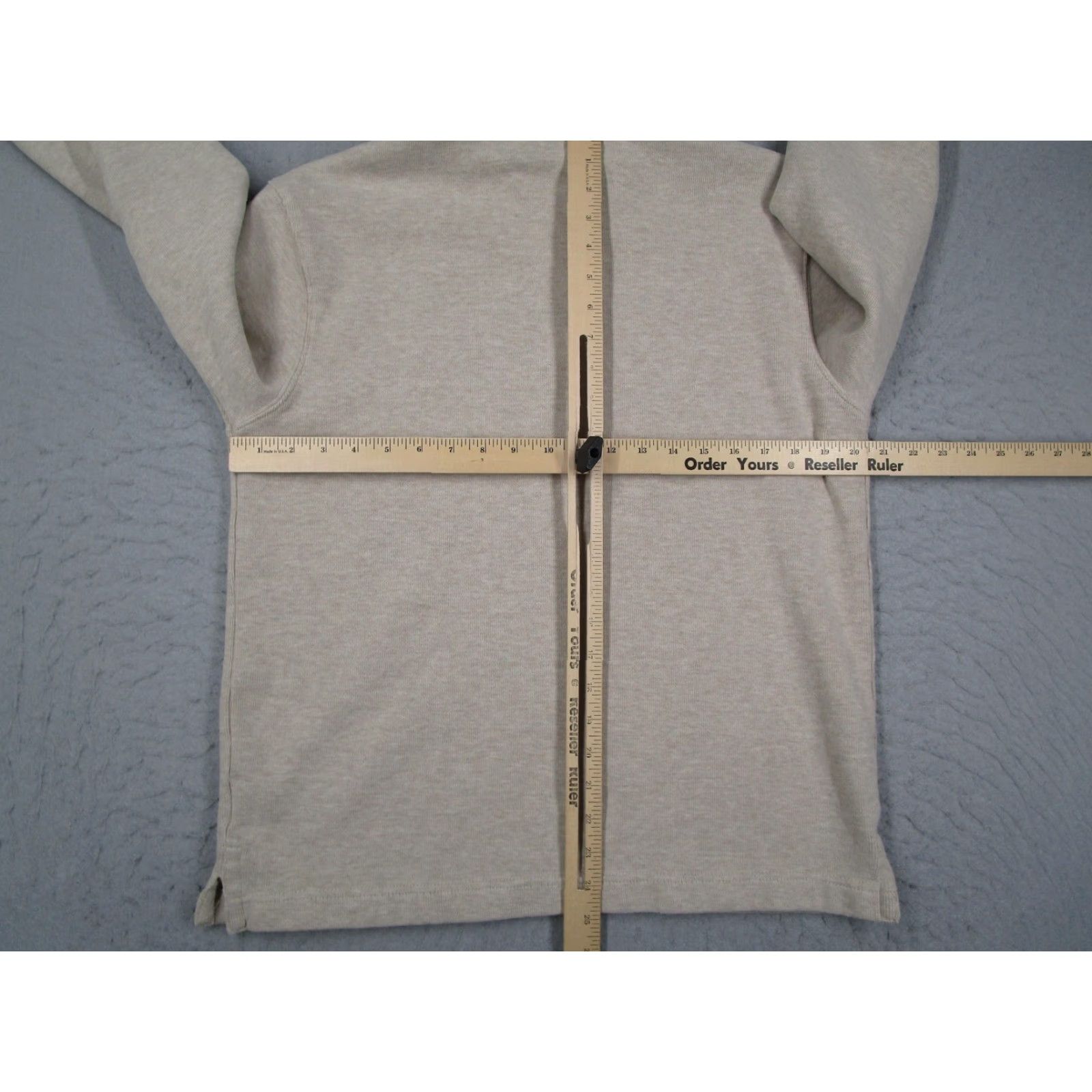 Rodd & Gunn RODD & GUNN Sweater Mens Small Beige Half Zip Mock Neck Pullover Cotton Embroidered Logo Preppy Size US S / EU 44-46 / 1 - 6 Thumbnail