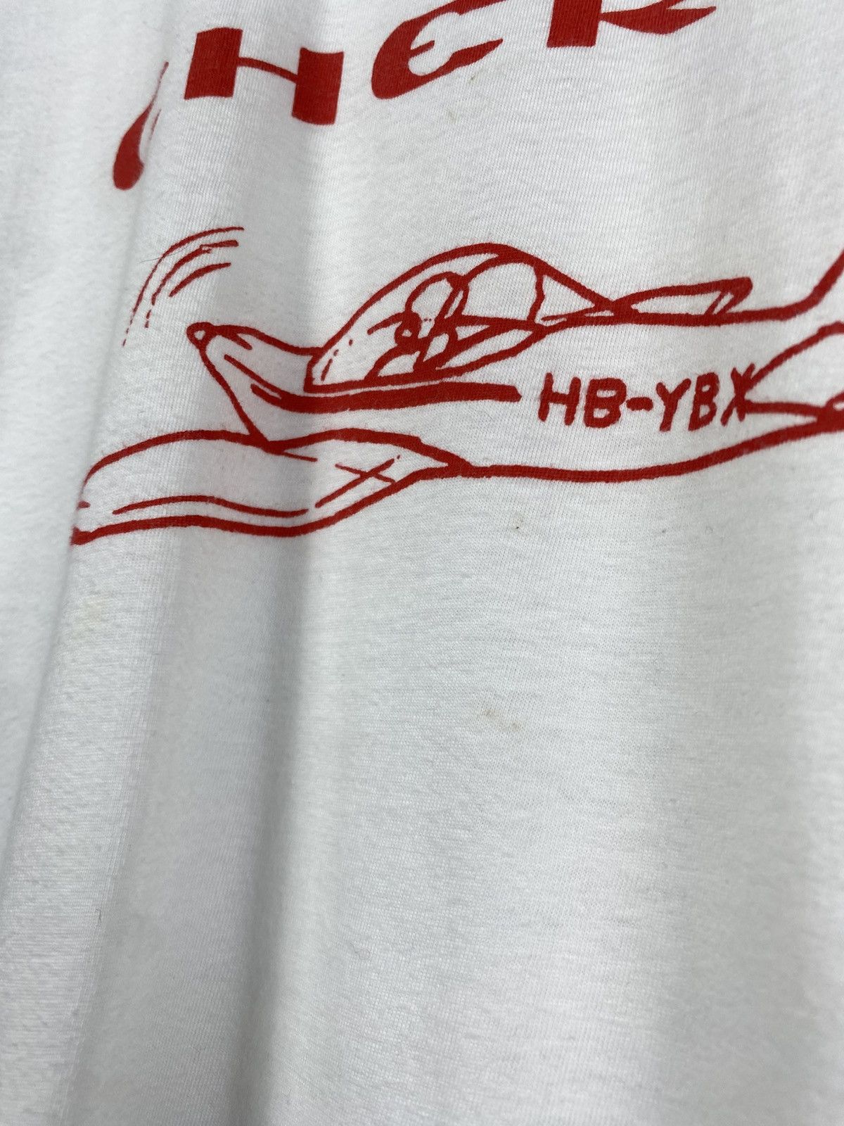 Avirex × Vintage Vintage 90s Y2K Army HB-YBX Cherry Graphic T-Shirt Size US XL / EU 56 / 4 - 5 Thumbnail