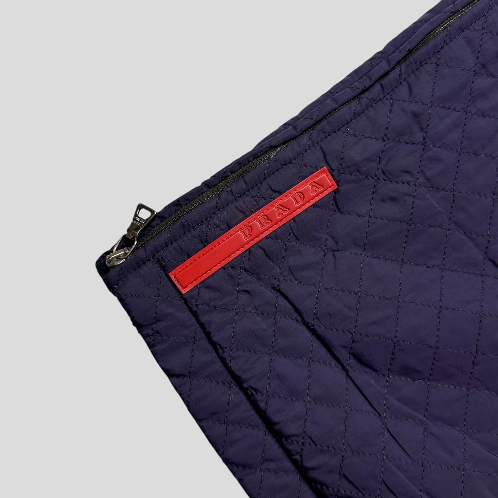 Prada Prada Sport AW00 Reversible Quilted Fleece Trousers - IT46 Size US 31 - 8 Thumbnail