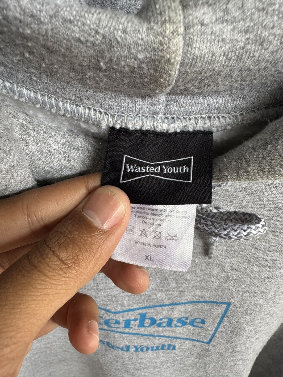 Girls Don't Cry WASTED YOUTH X AFTERBASE AN GRAPHIC BLUE TULIP HOODIE Size US XL / EU 56 / 4 - 8 Thumbnail
