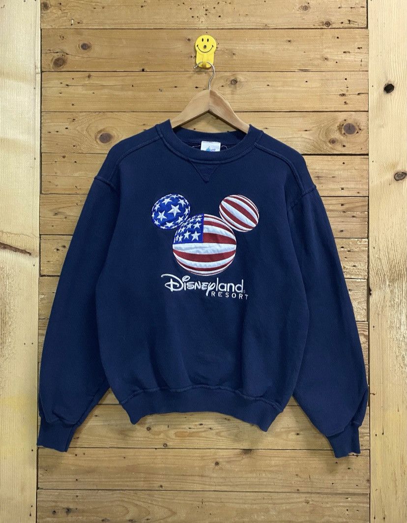 Cartoon Network × Disney × Vintage Vintage disneyland resort mickey head patch sweatshirt Size US M / EU 48-50 / 2 - 1 Thumbnail