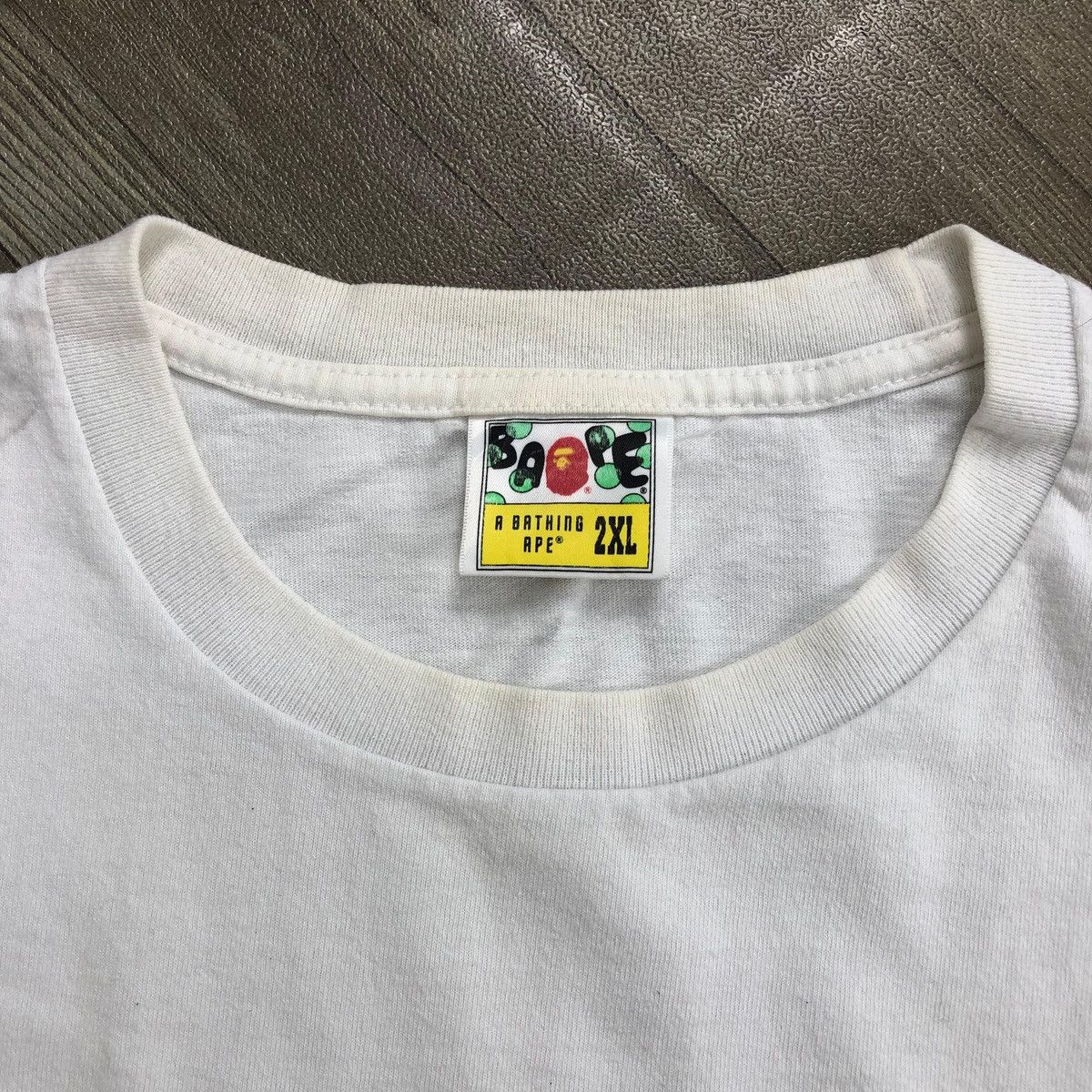 Bape A Bathing Ape Color Camo College Tee Bape Iconic Size US XXL / EU 58 / 5 - 6 Thumbnail