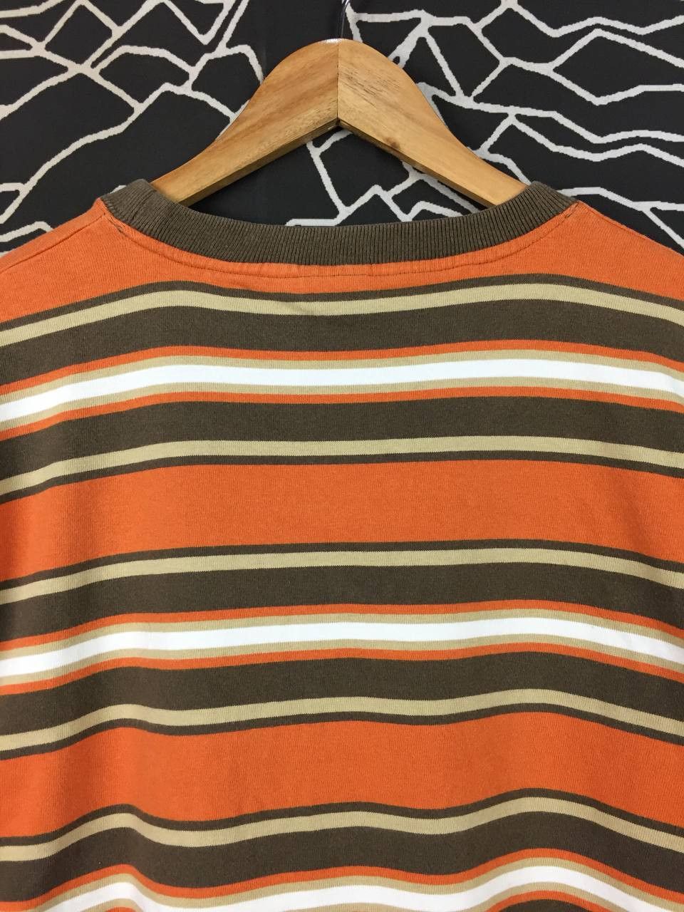 LRG Vtg LRG Lifted Research Group Roots People Striped Tee Size US XL / EU 56 / 4 - 7 Thumbnail