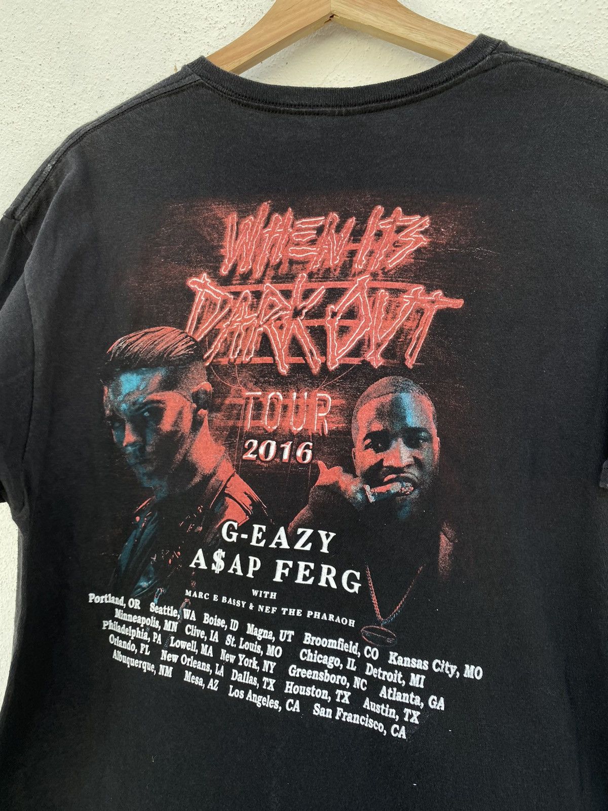 Band Tees × G-Eazy × Rap Tees G Eazy Asap Ferg 2016 Tour Size US L / EU 52-54 / 3 - 8 Thumbnail