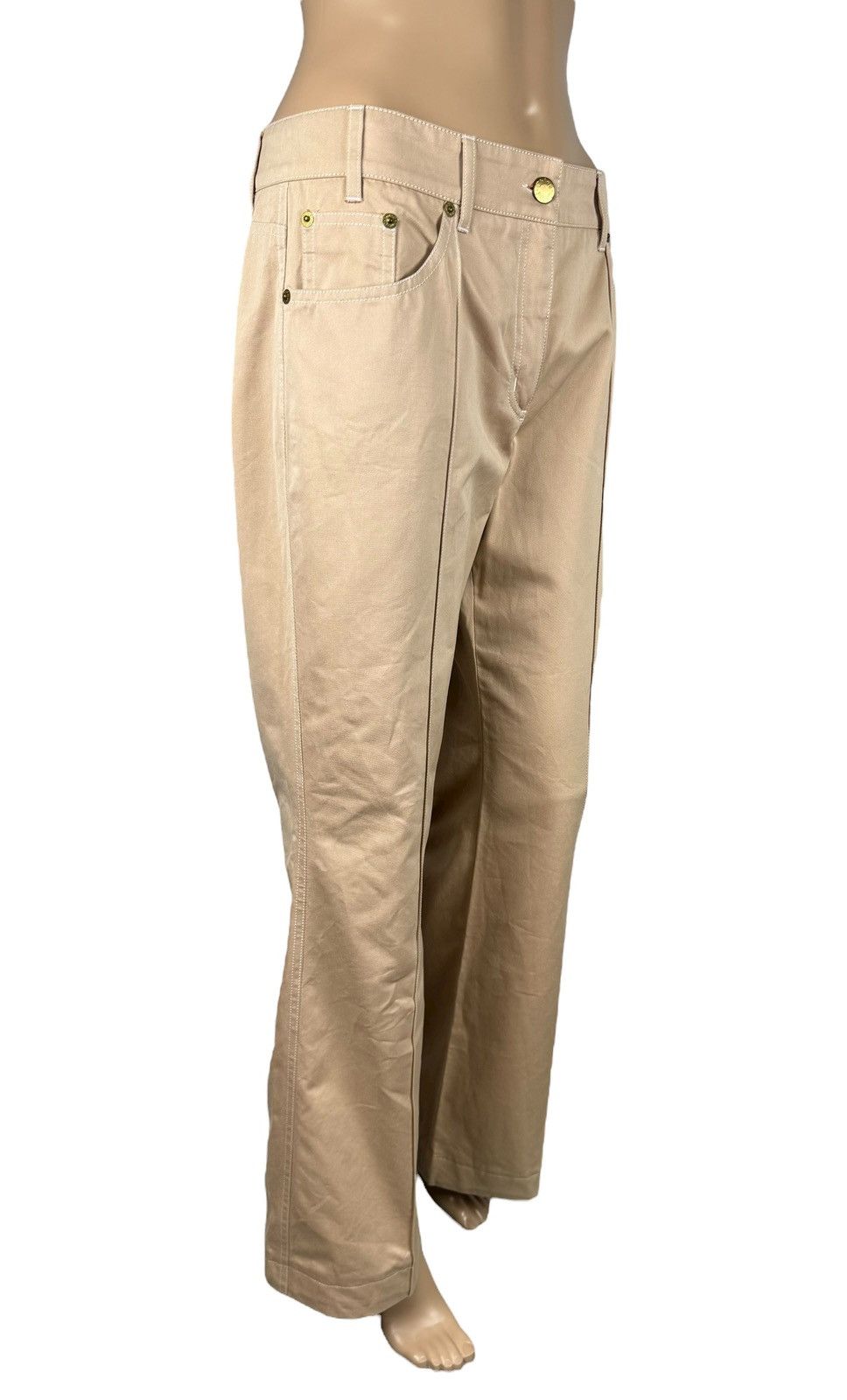 Chloe Chloe Biche Flared Pants Cotton Vintage size 40 Size 28" / US 6 / IT 42 - 3 Thumbnail