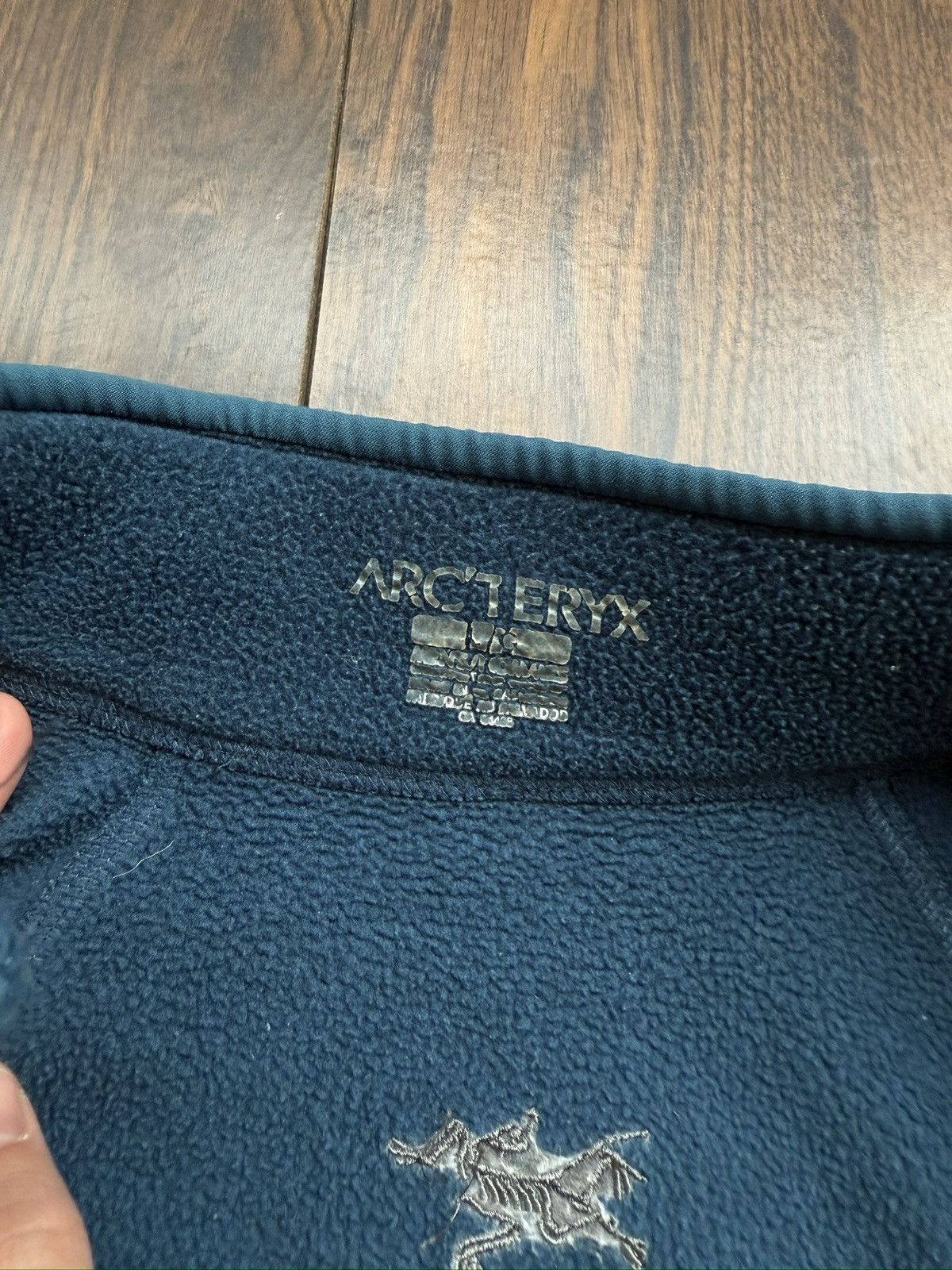 Arc'teryx ARC'TERYX Blue Fleece Zip-up Sweater Jacket Made in Canada Size US L / EU 52-54 / 3 - 6 Thumbnail