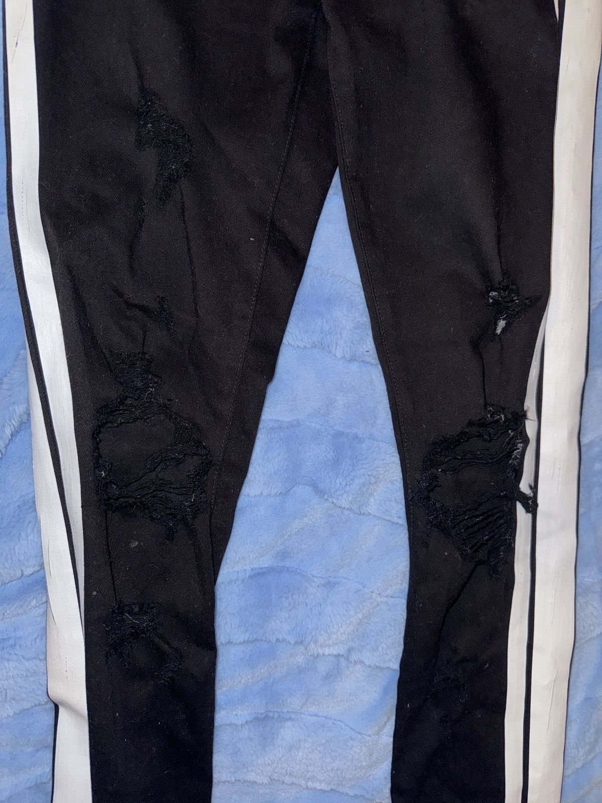Amiri Amiri Black Striped Jeans Size US 28 / EU 44 - 5 Thumbnail