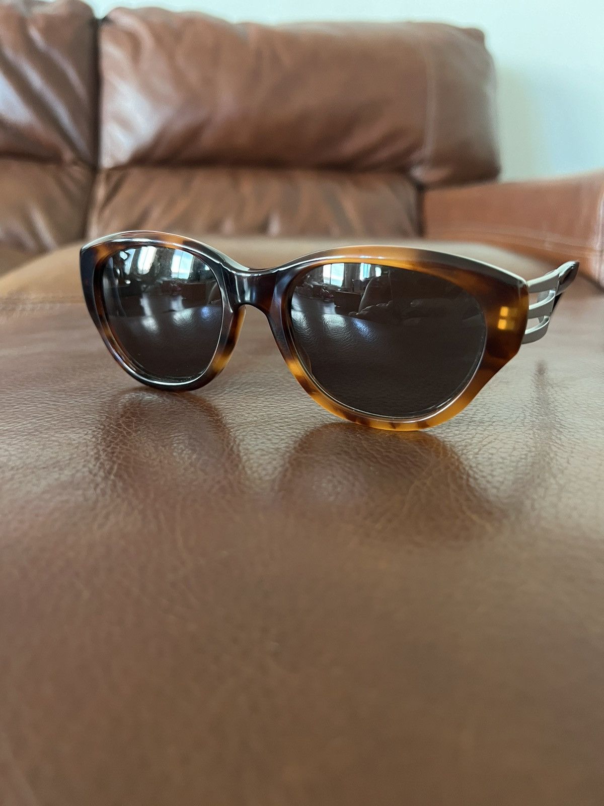 Jean Paul Gaultier Jean Paul Gaultier Fork Sunglasses Tortoise Shell Size ONE SIZE - 1 Thumbnail