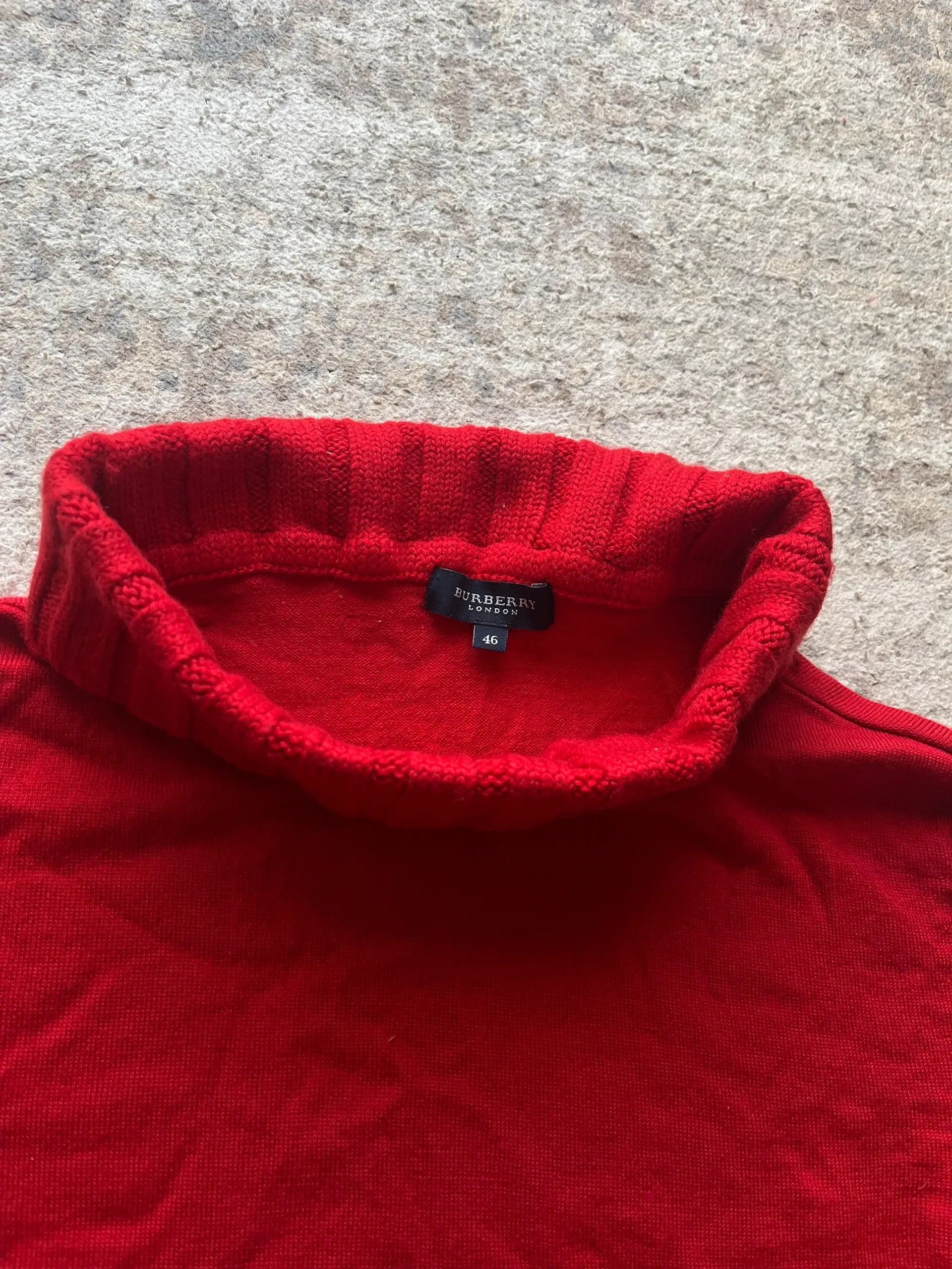 Burberry Burberry Sz 46 / L Sweater Lana Wool Harried Size L / US 10 / IT 46 - 14 Thumbnail