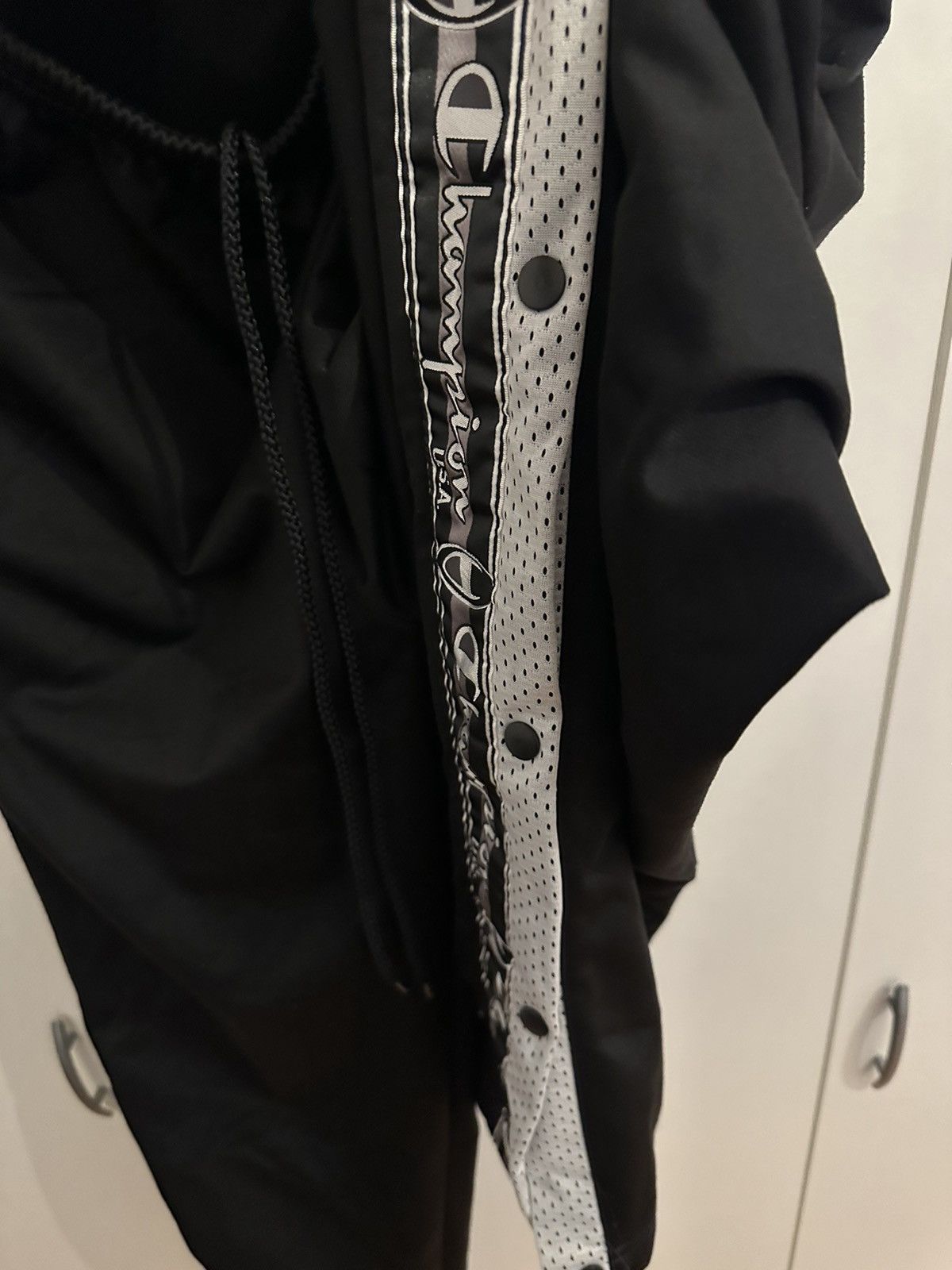Champion Champion Jogginghose Hose Size L Vintage Track Knopfhose Size US 42 / EU 58 - 7 Thumbnail
