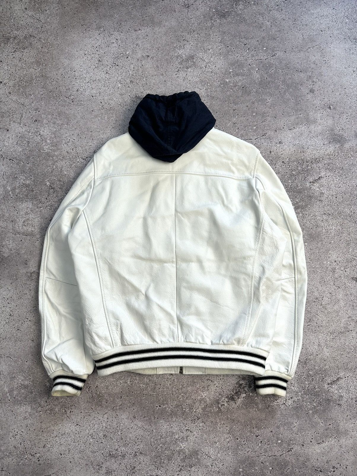 NFL × Vintage Vintage Redskins California Bomber Leather Jacket Varsity Size US XL / EU 56 / 4 - 24 Thumbnail