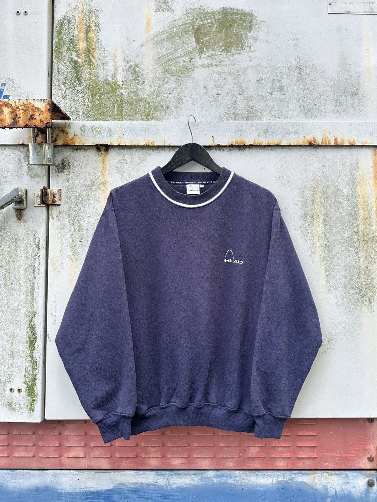 Vintage 👹Vintage Head Small Logo Crewneck Size US S / EU 44-46 / 1 - 1 Thumbnail