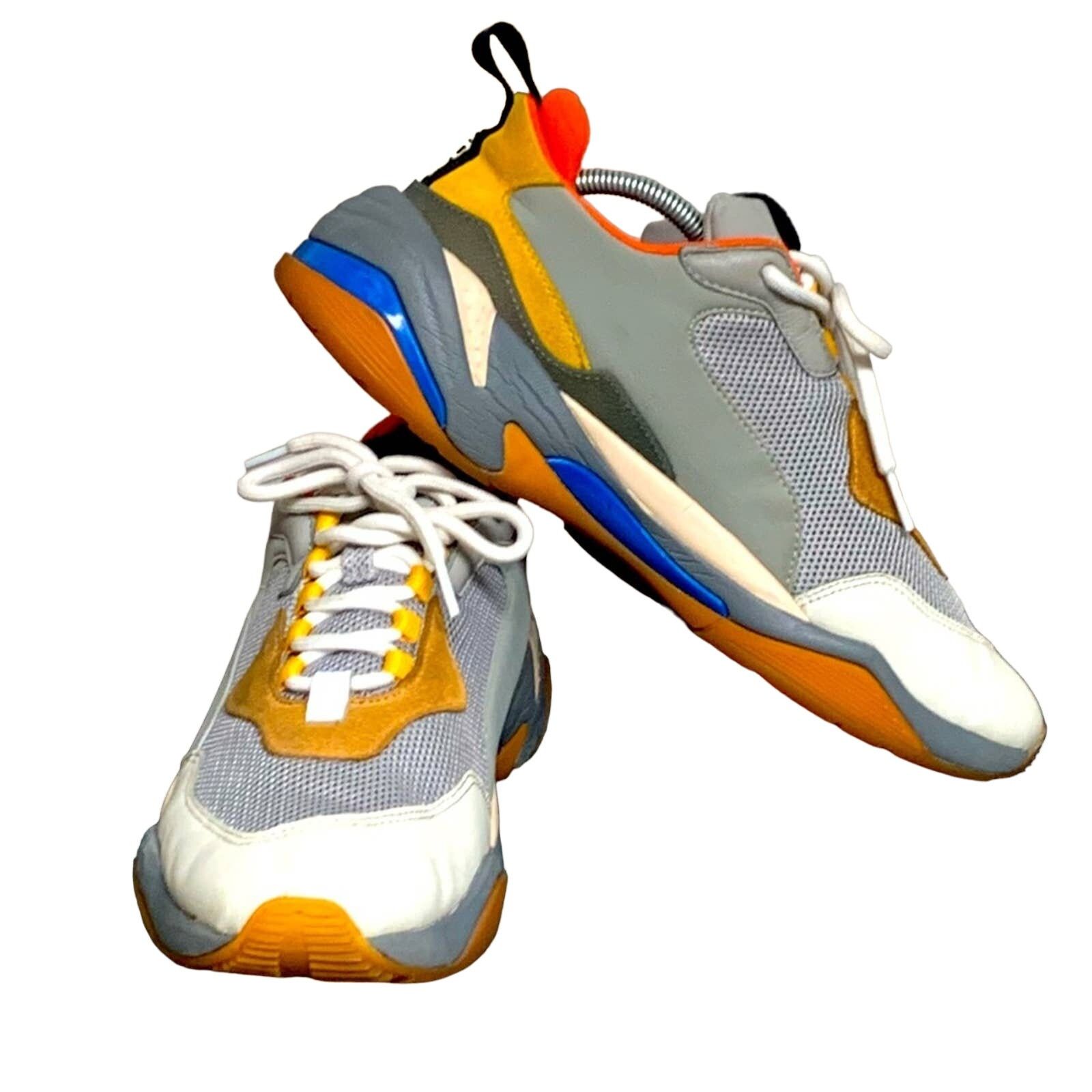 Puma MENS PUMA THUNDER SPECTRA DRIZZLE SHOES SZ 9.5 NICE LEATHER Size US 9.5 / EU 42-43 - 2 Thumbnail
