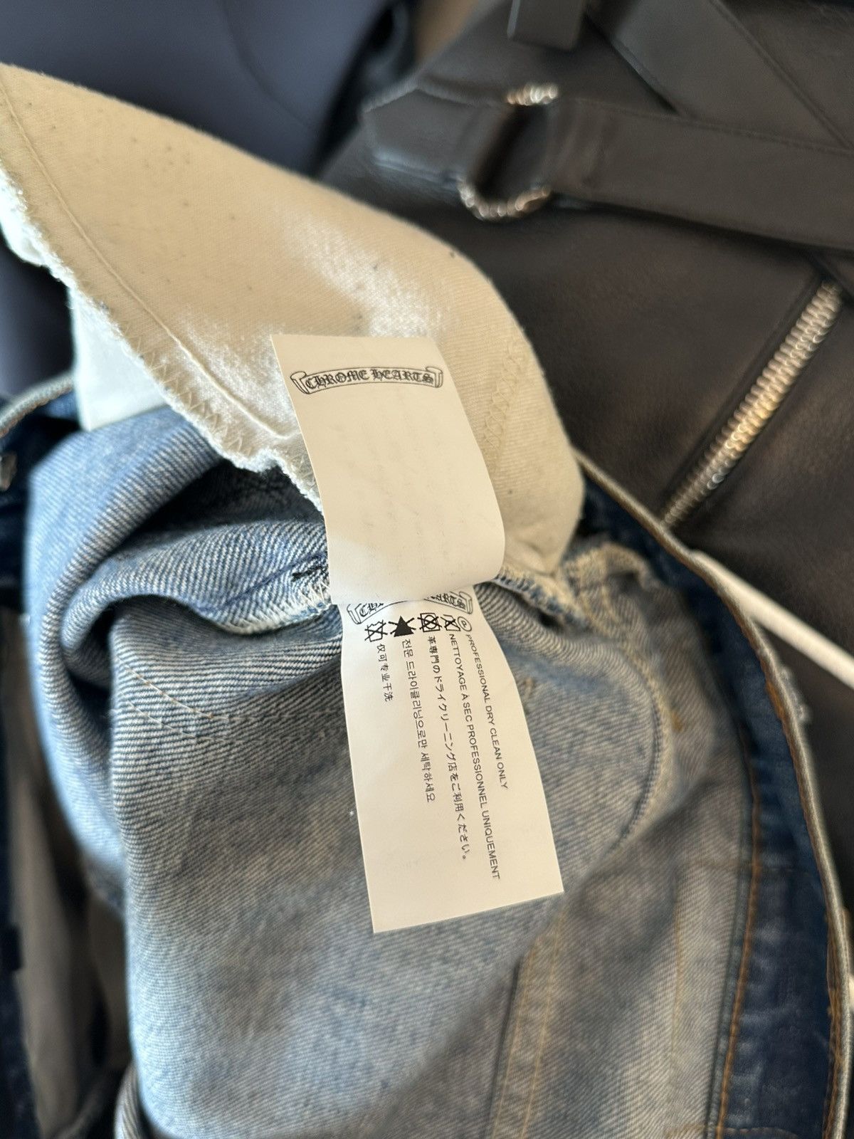 Chrome Hearts CHROME HEARTS BLUE LEVI PATCH DENIM Size US 32 / EU 48 - 7 Thumbnail