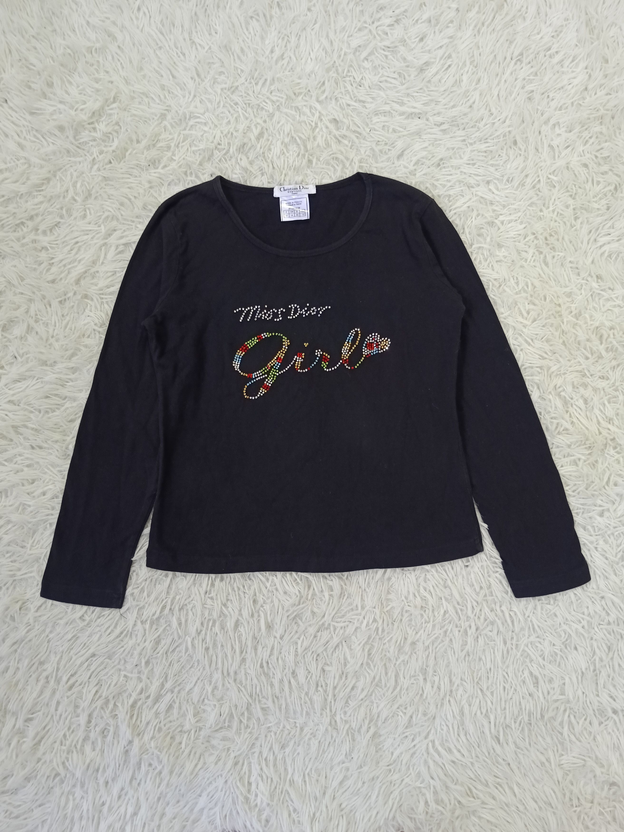 Dior MiSS DIOR SWAROVSKI LONG SLEEVE Size L / US 10 / IT 46 - 2 Thumbnail