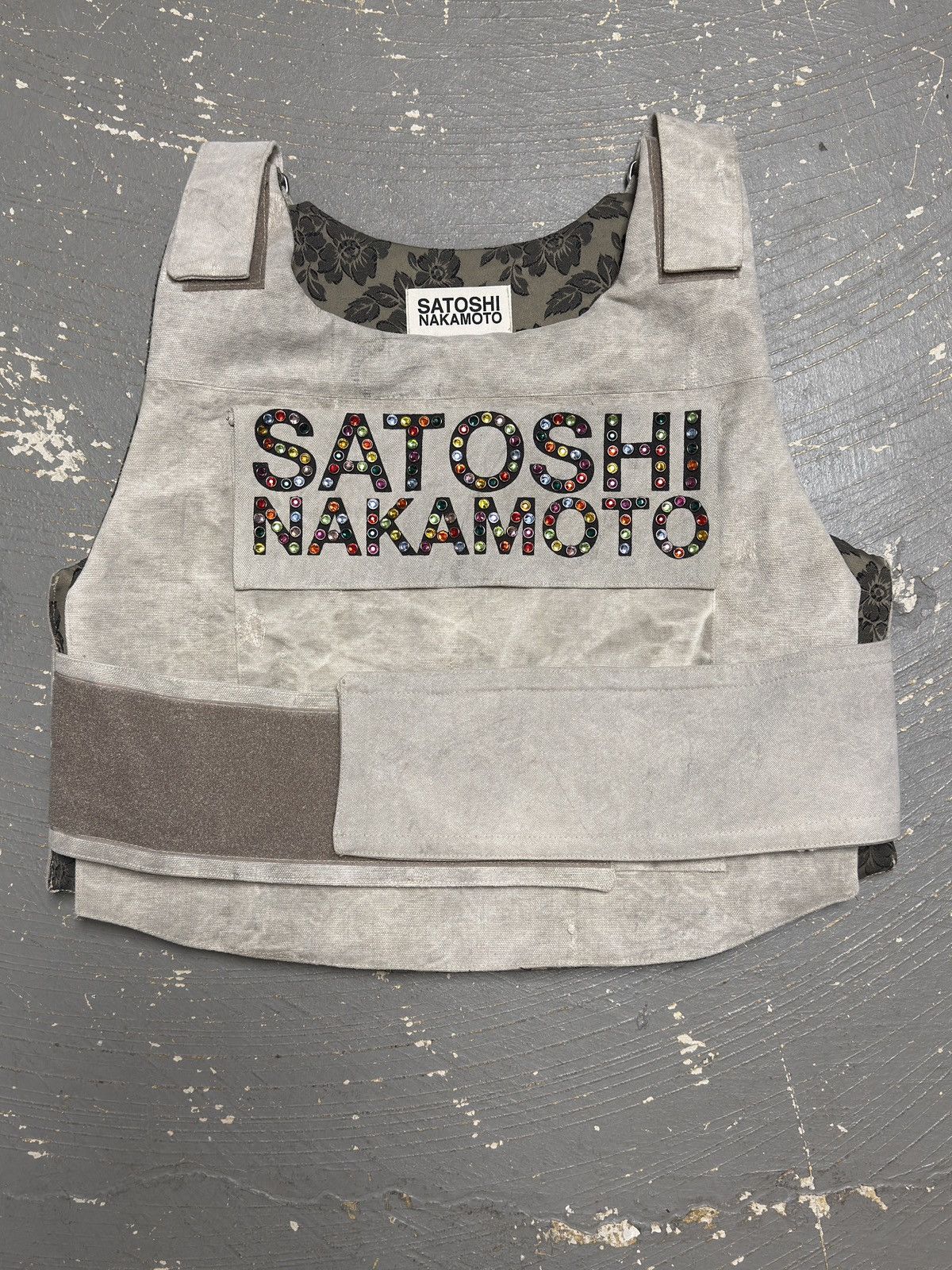 Satoshi Nakamoto TACTICAL STUDDED LOGO VEST Size US XXL / EU 58 / 5 - 1 Thumbnail
