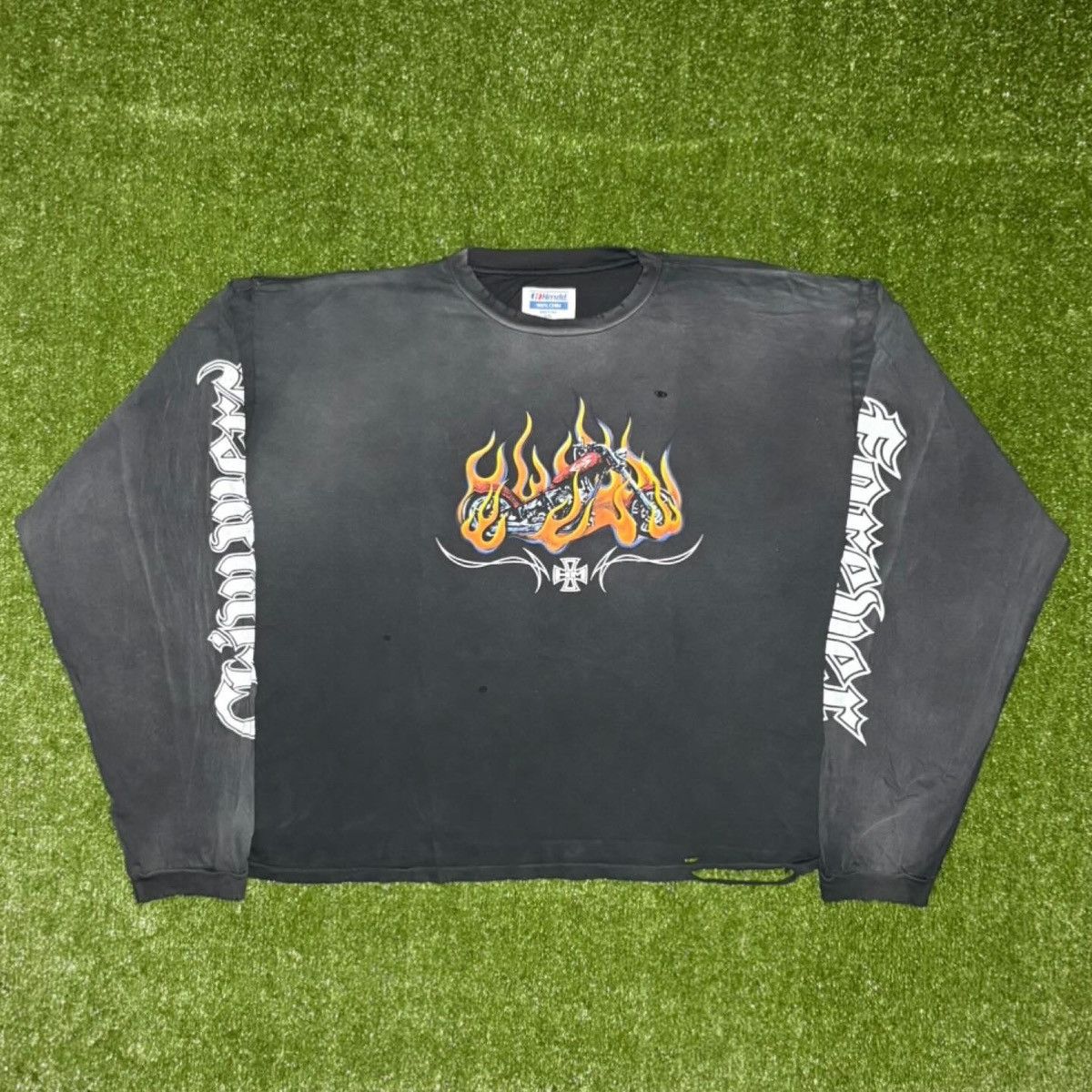 HMDD HMDD Ghost Rider Long Sleeve T-Shirt Size US XXL / EU 58 / 5 - 1 Thumbnail