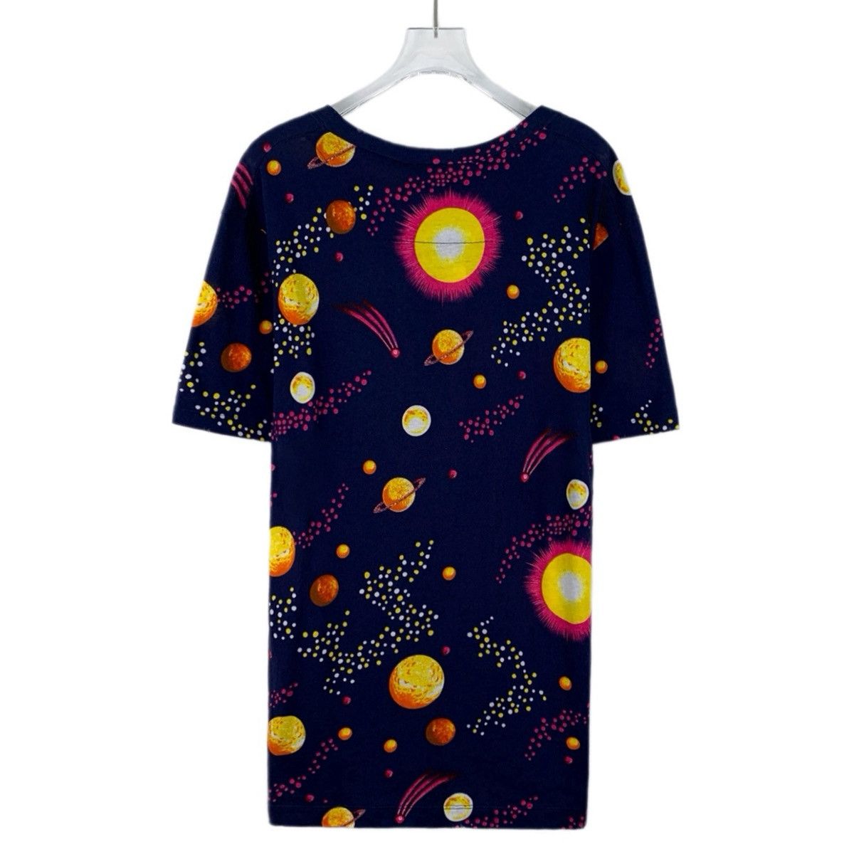 Gucci Gucci Navy Planet & Eagle Printed Short Sleeve T-Shirt K26WX Size US S / EU 44-46 / 1 - 2 Thumbnail