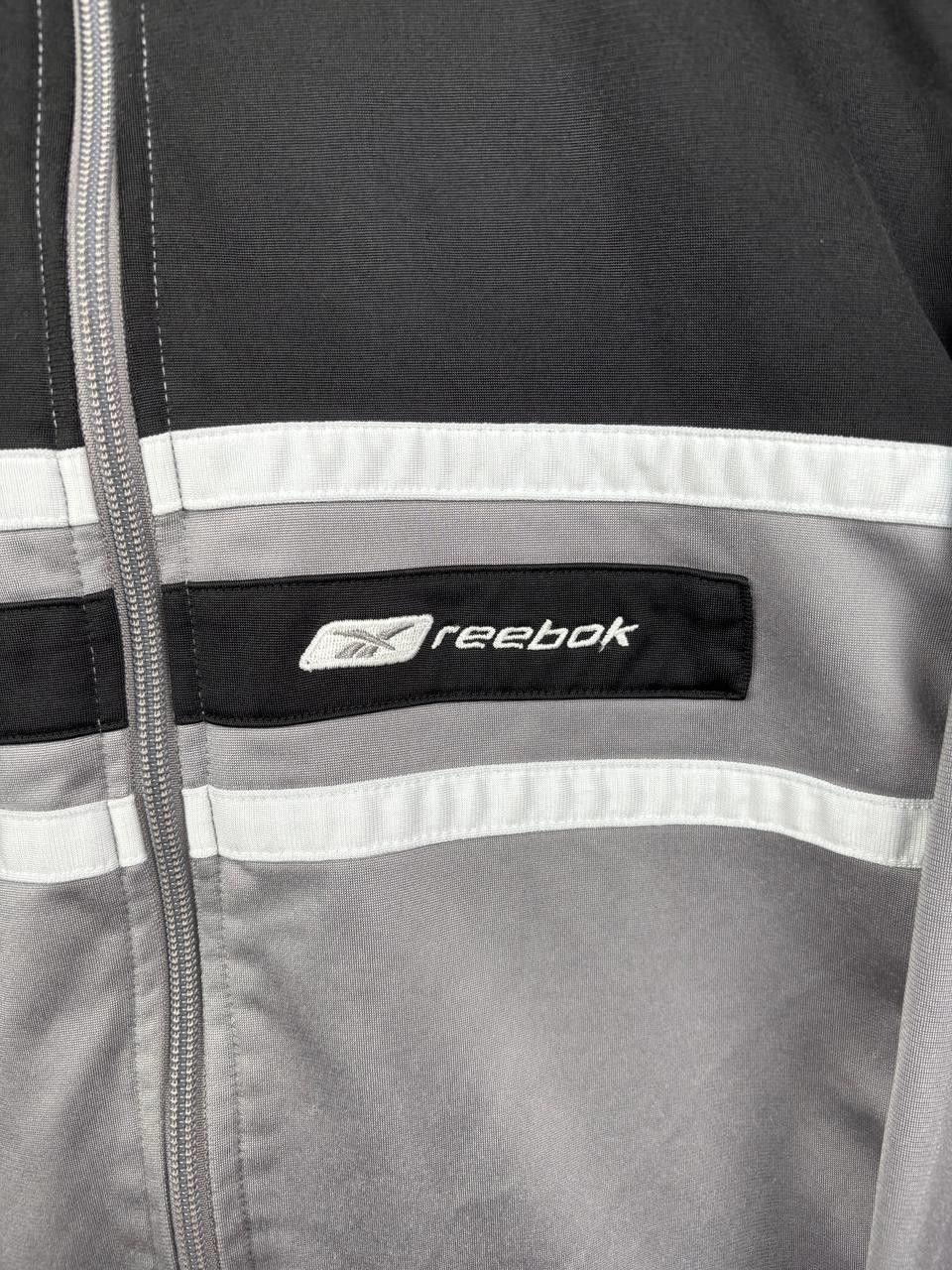 Reebok Reebok Track Jacket Size XS Silver/Black Full Zip Vintage Size US XS / EU 42 / 0 - 3 Thumbnail