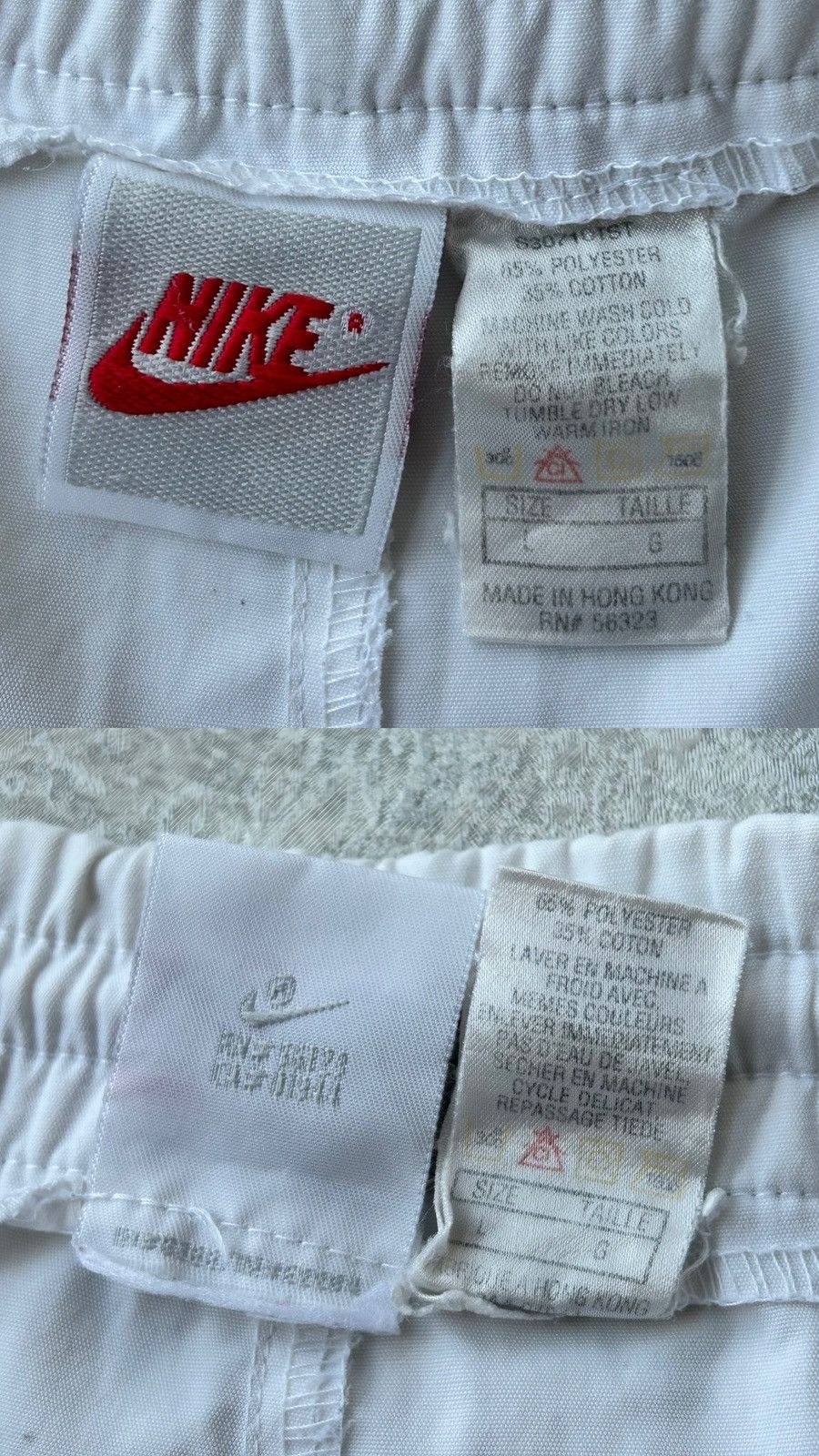 Nike Vintage 80s 90s Nike Jim Courier Tennis Shorts Size US 38 / EU 54 - 6 Thumbnail