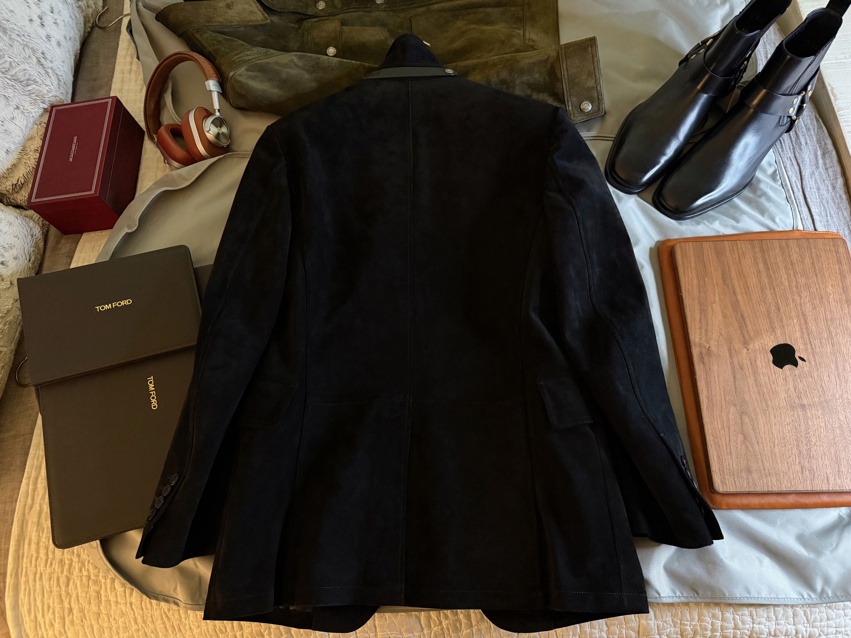 Tom Ford A Menswear Grail $10-$14K Rare Coveted Suede Leather Jacket Size US M / EU 48-50 / 2 - 20 Thumbnail