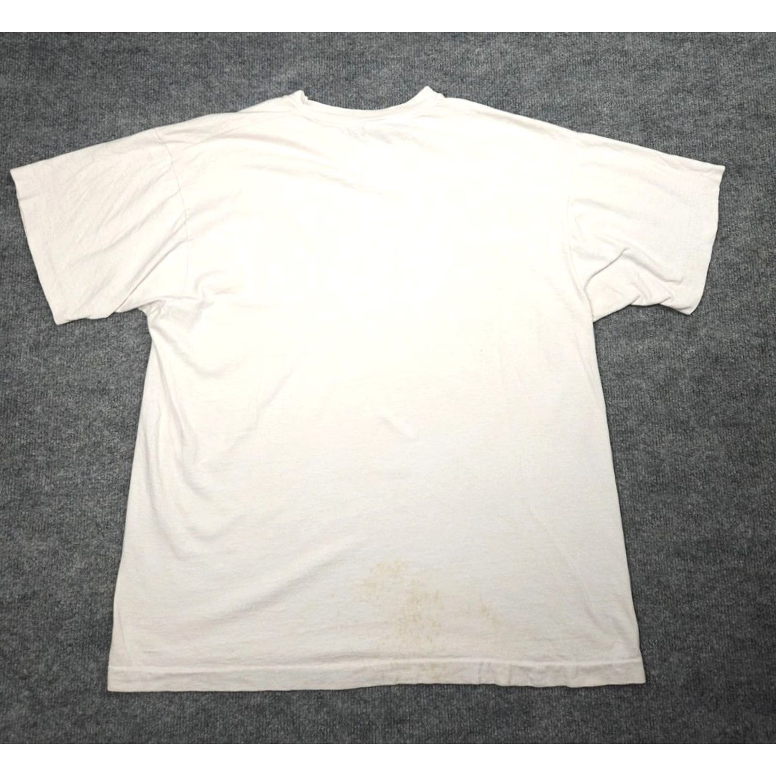 Fruit Of The Loom VINTAGE Fruit of the Loom Santa T Shirt Men's XL White Christmas Graphic Just Say Ho Stains Made USA Size US XL / EU 56 / 4 - 3 Thumbnail
