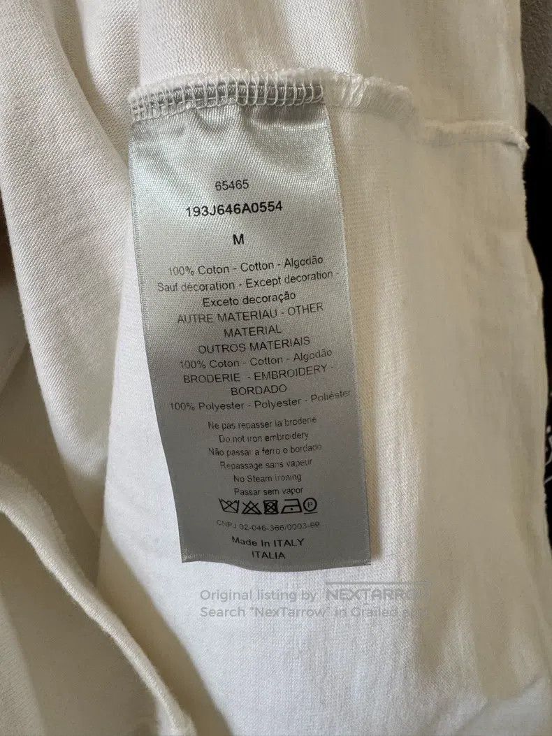 Dior Dior Co-branded black and white stitching embroidered logo Size US M / EU 48-50 / 2 - 4 Thumbnail
