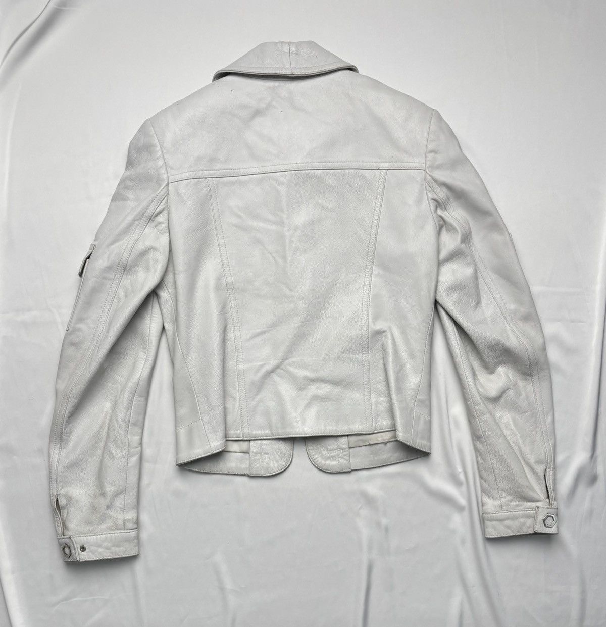 Vintage Vintage leather multi pocket jacket Size S / US 4 / IT 40 - 12 Thumbnail