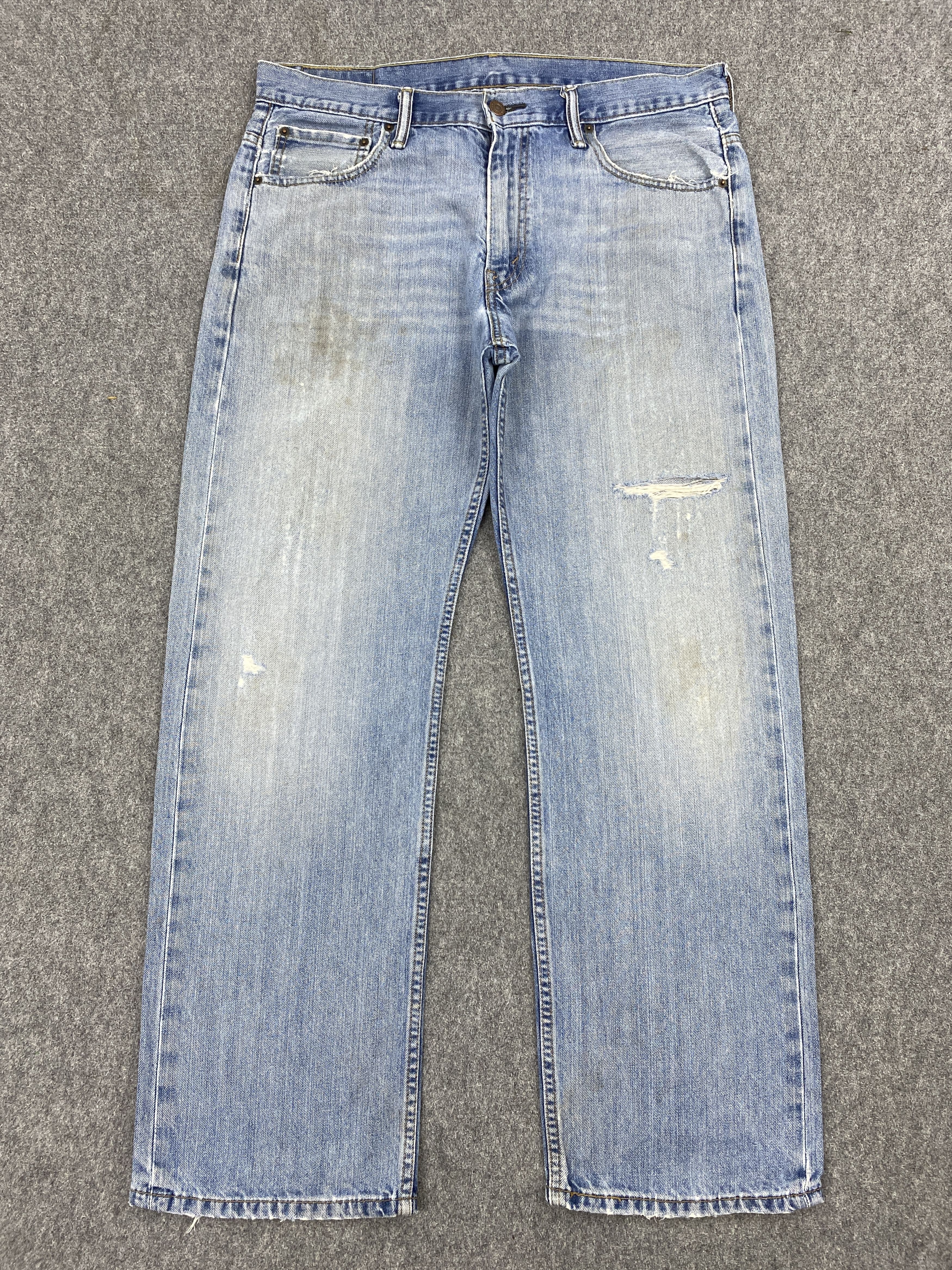 Faded Blue Vintage Levis 569 Denim Jeans